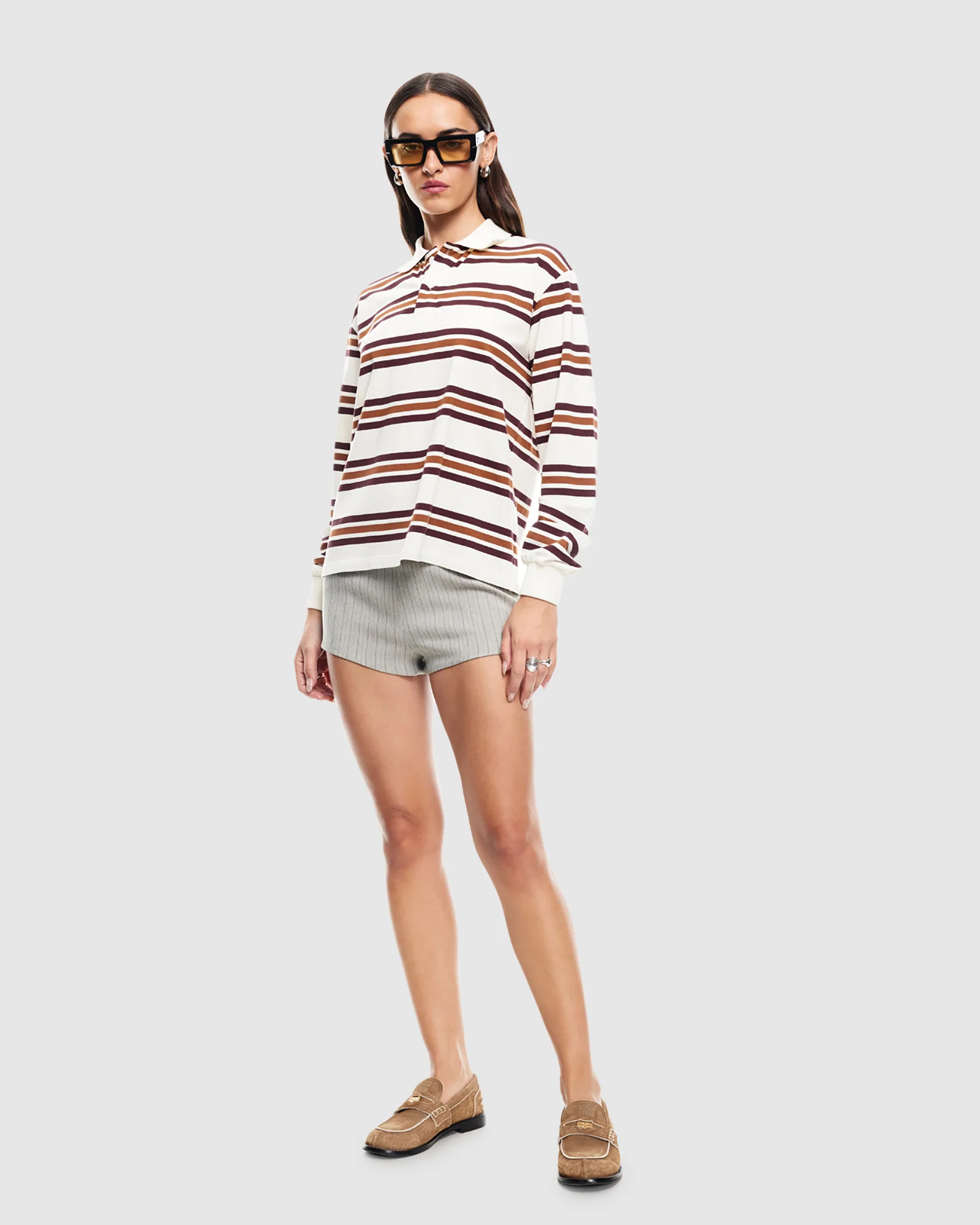 Leisure Long Sleeve Polo - Image 3