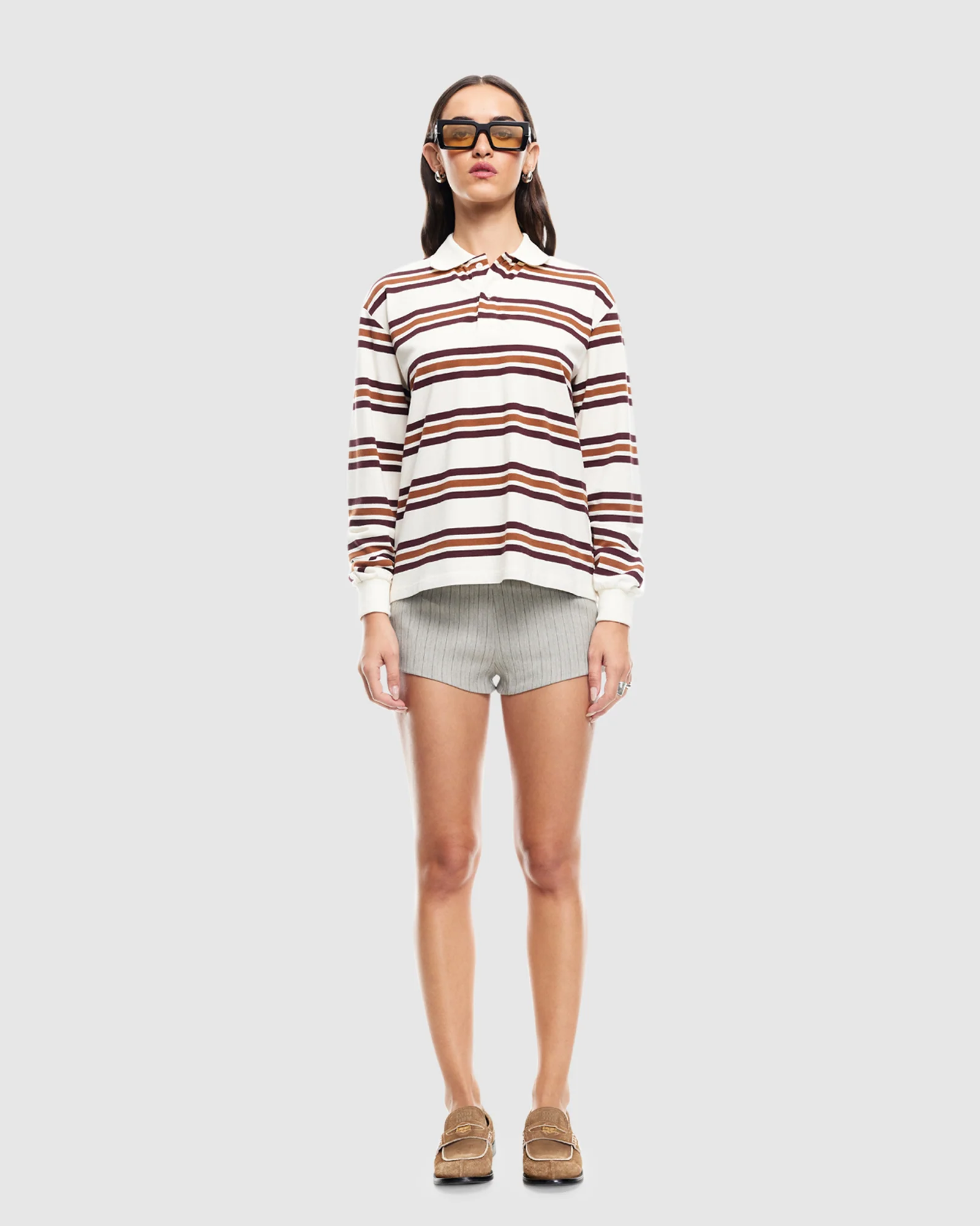 Leisure Long Sleeve Polo - Image 4