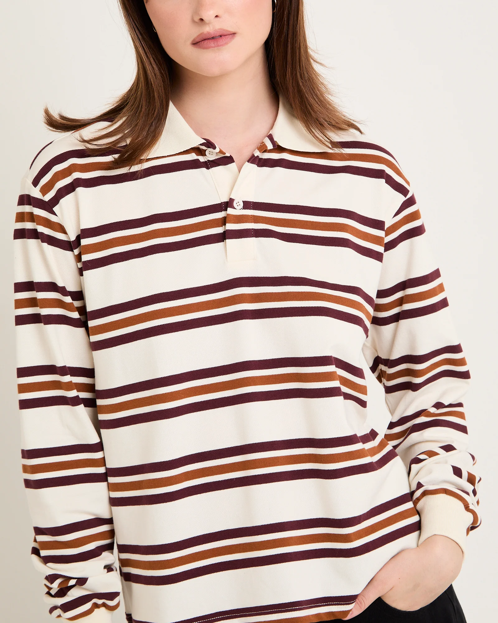 Leisure Long Sleeve Polo - Image 5