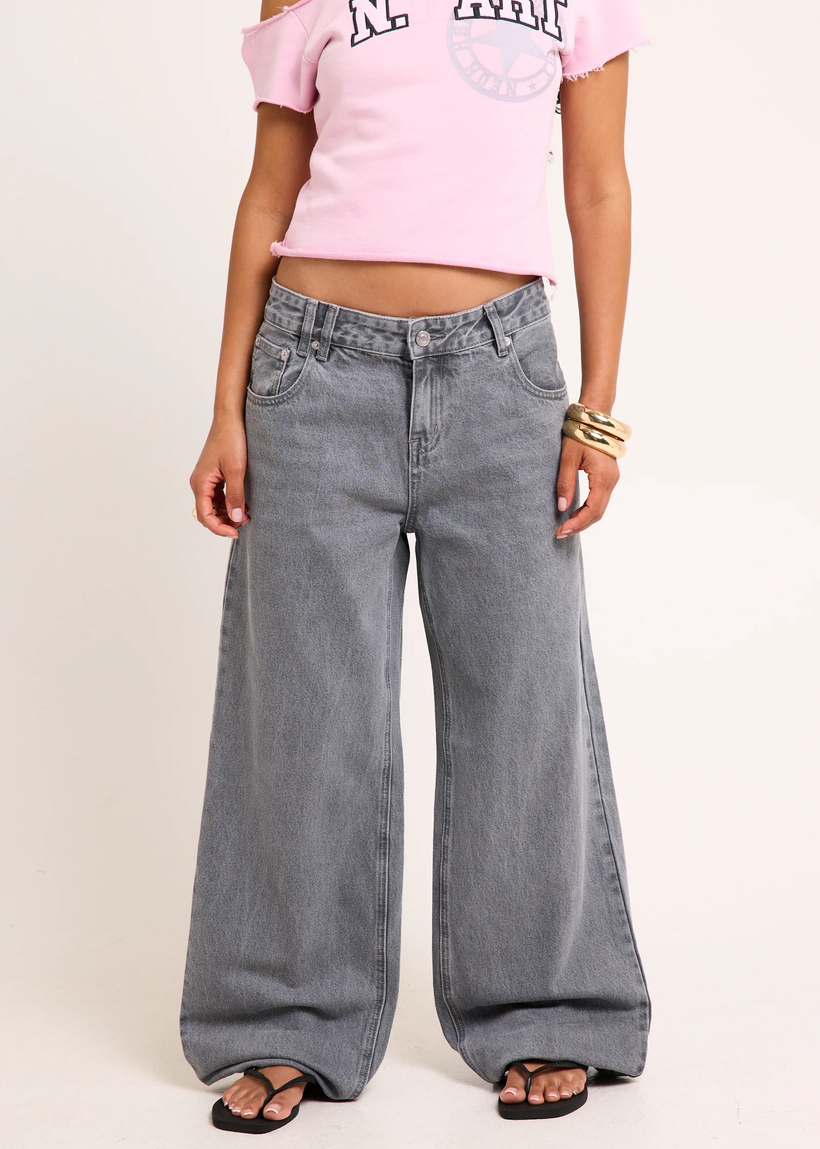 Lennon Low Slouch Denim Jeans - Image 2