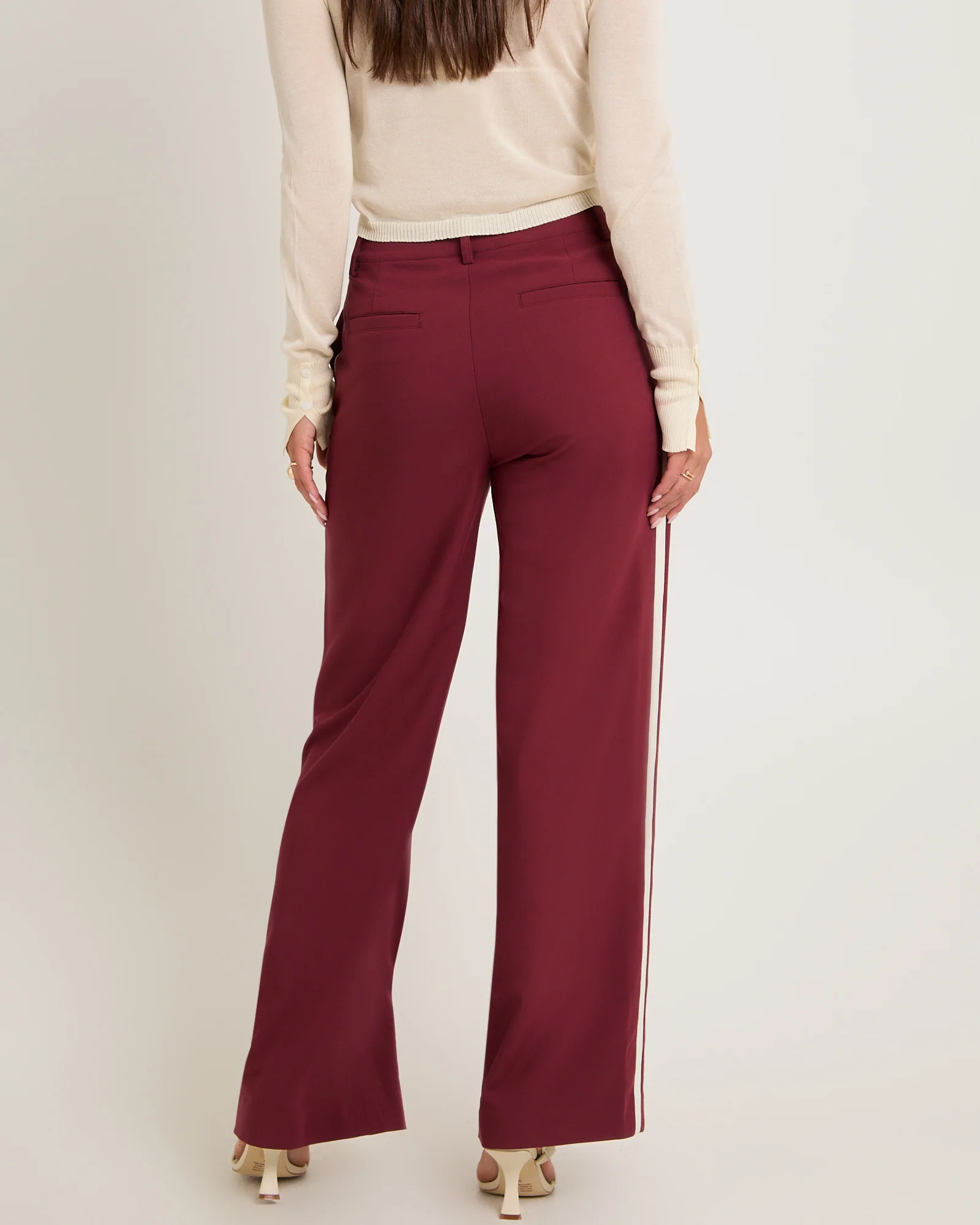 Leon Stripe Detail Suit Pants - Image 2