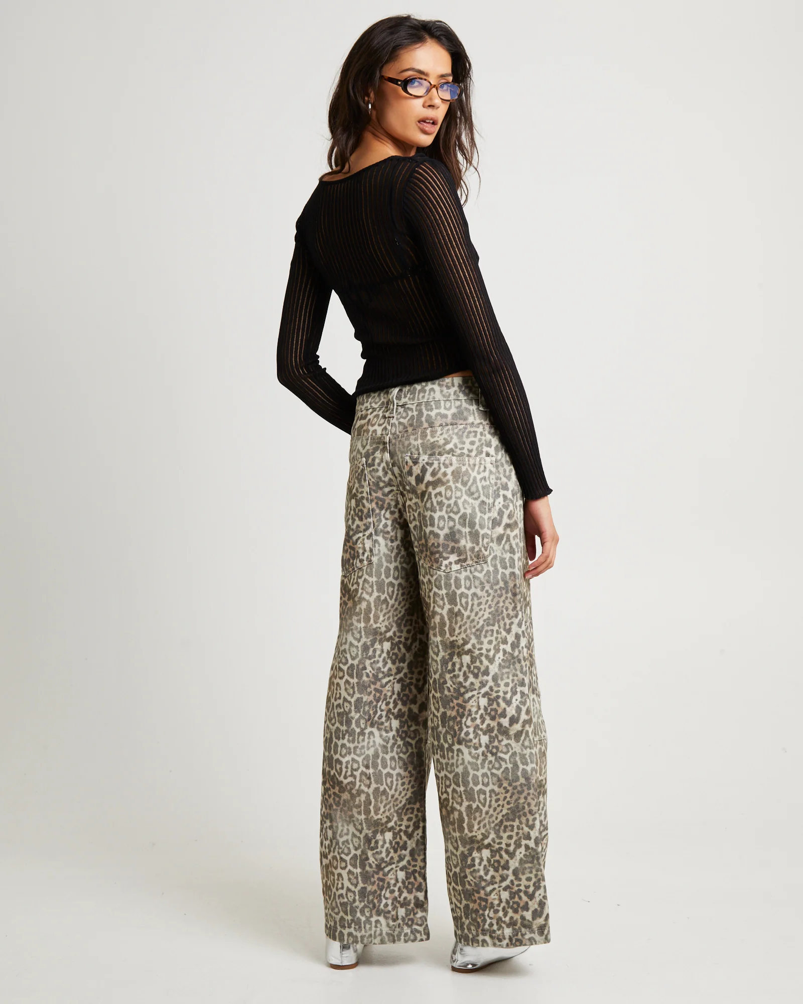 Leopard Fade Colossus Jeans - Image 2