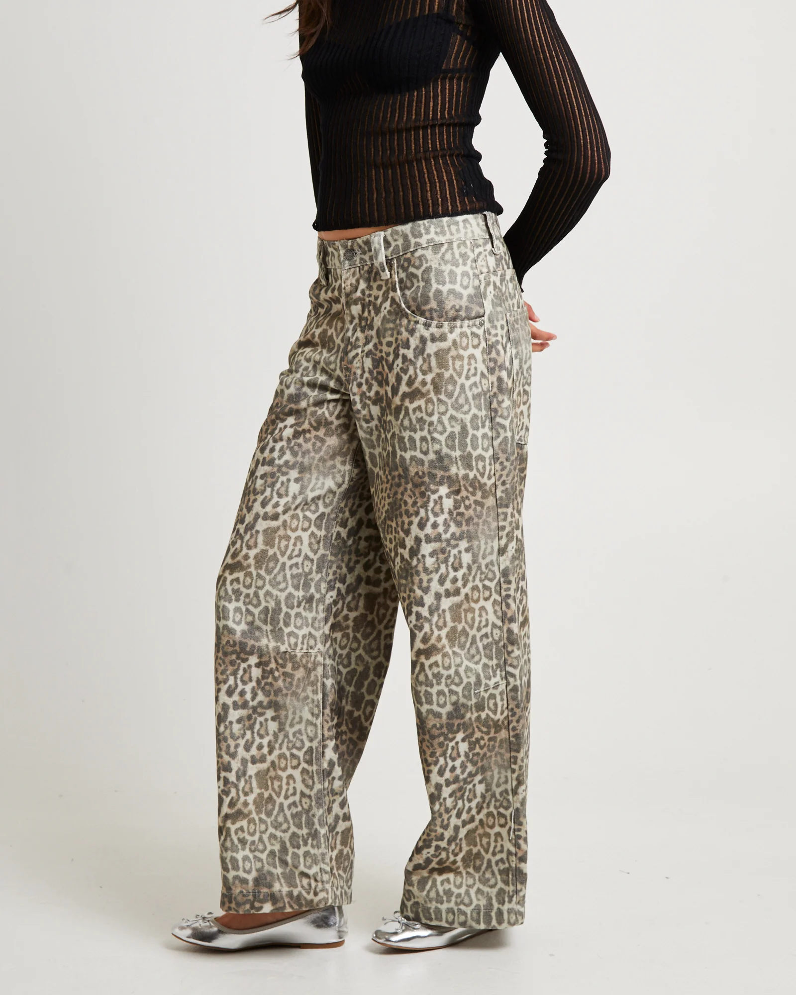 Leopard Fade Colossus Jeans - Image 4