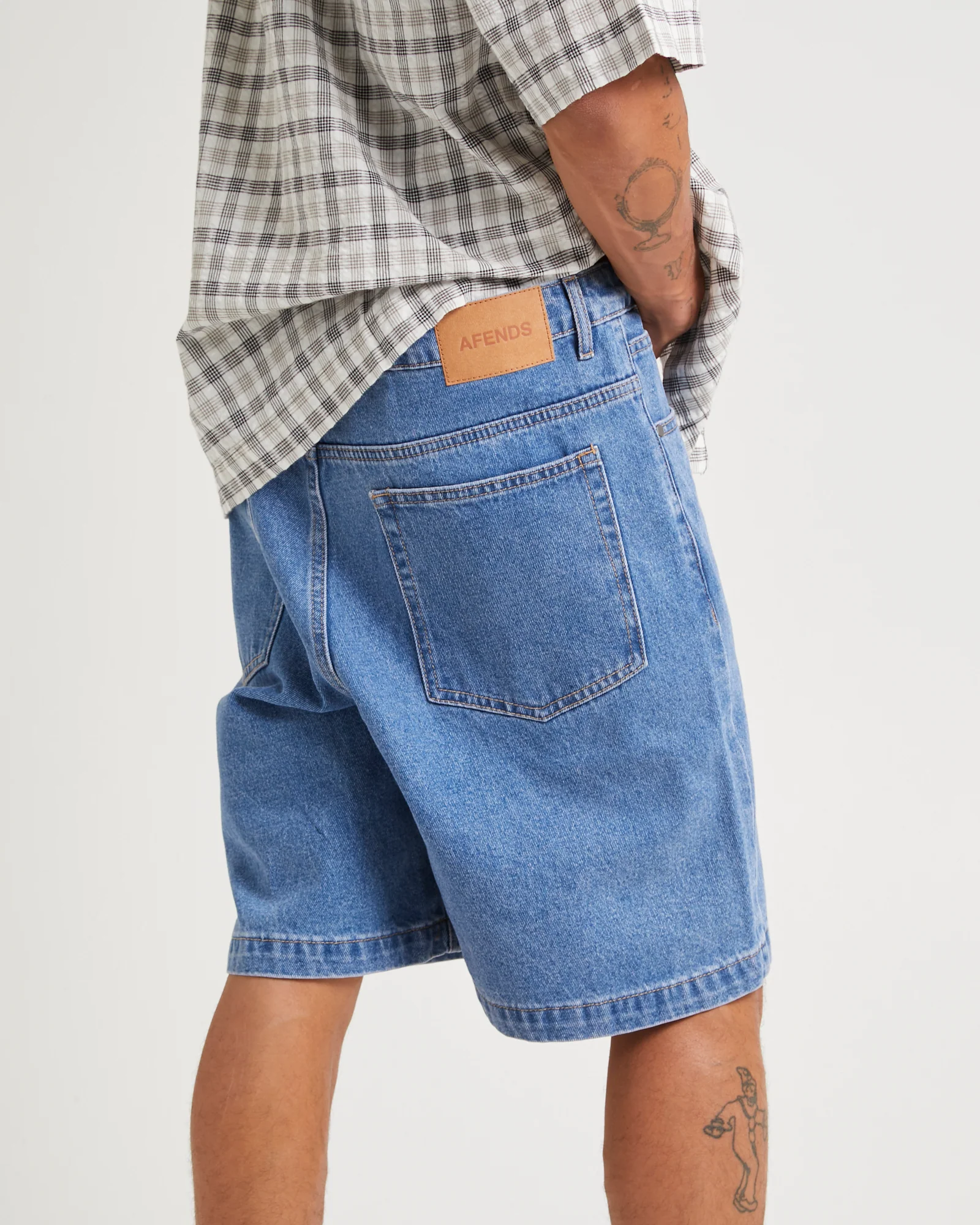 Lil C Denim Baggy Shorts 22" - Image 5