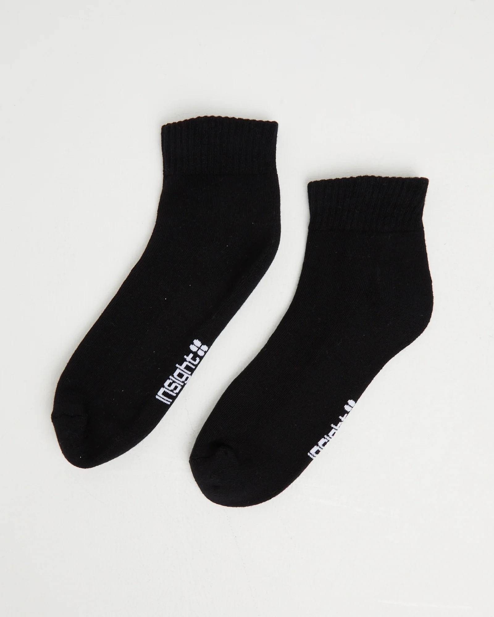 Logo Ankle Socks in White - Image 3