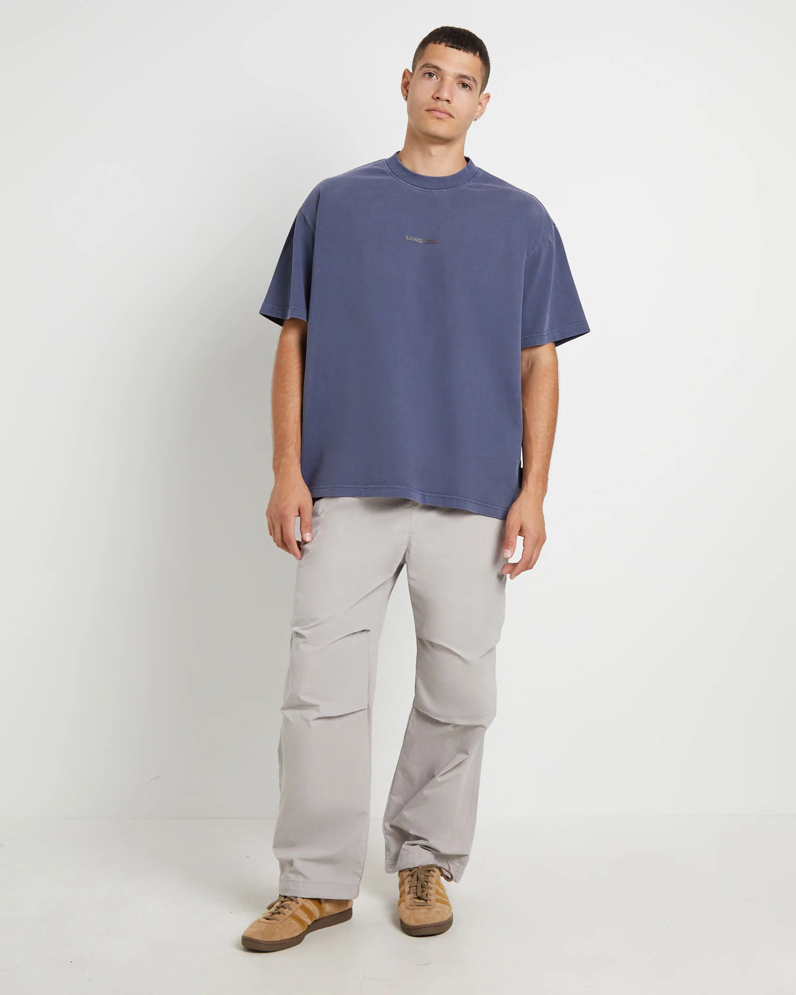 Logo Short Sleeve T-Shirt in Petrol Blue - Image 3
