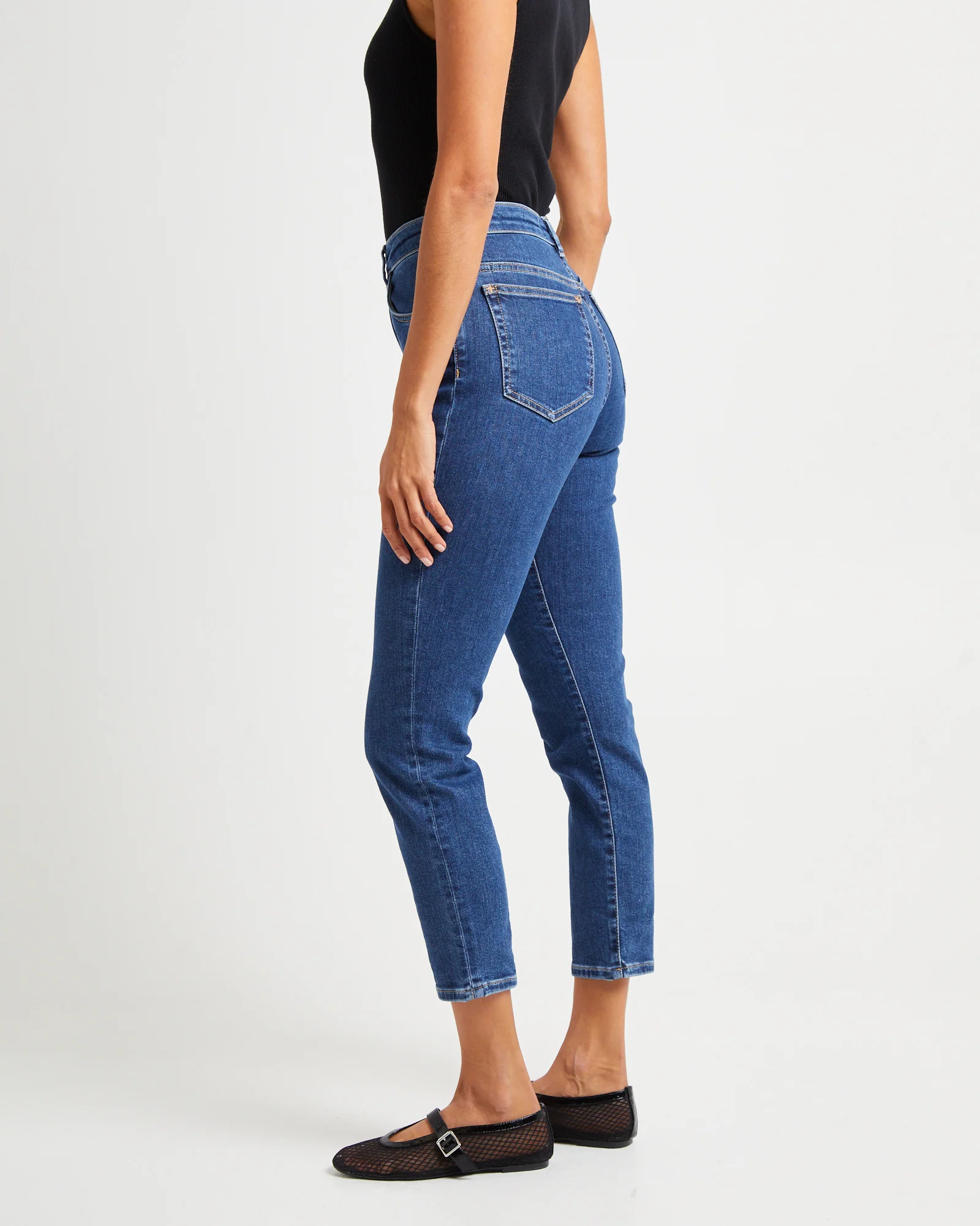 Lol Mom Denim Jeans Royal - Image 4