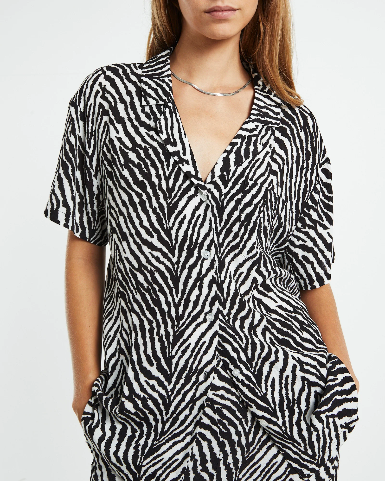 Lola Short Sleeve Zebra Black - Image 6