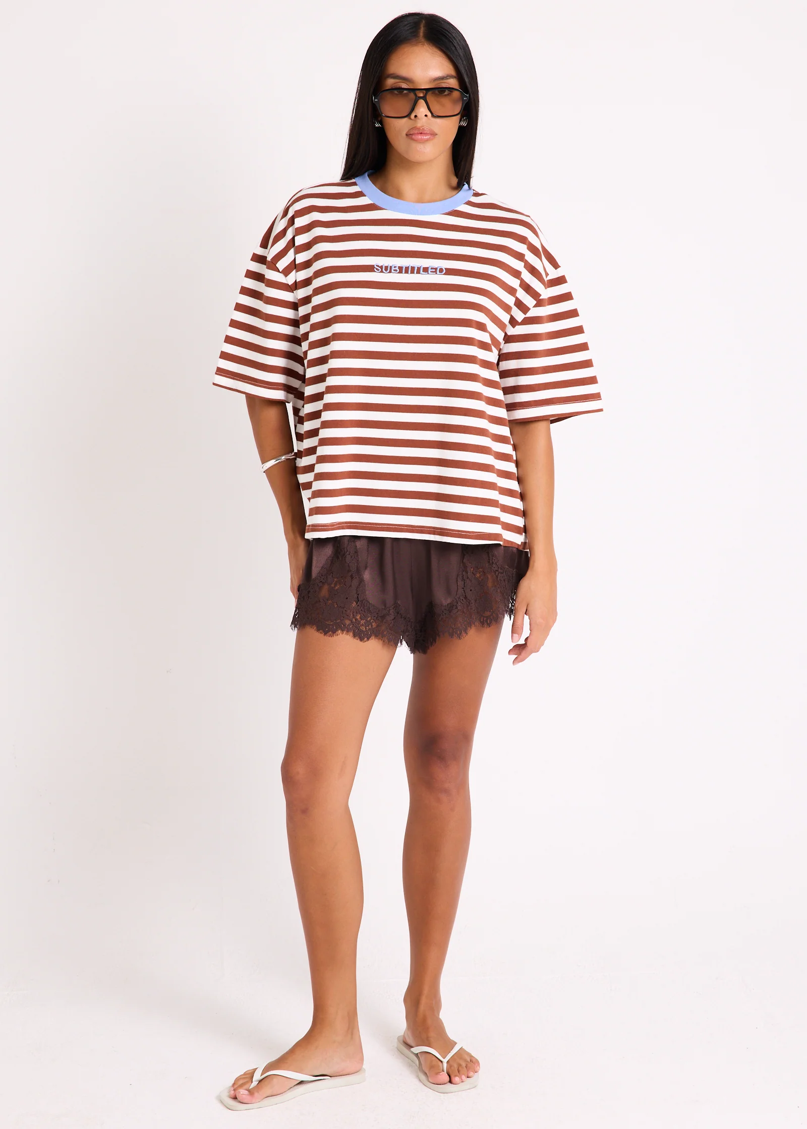 Lola Stripes Short Sleeve T-Shirt - Image 2