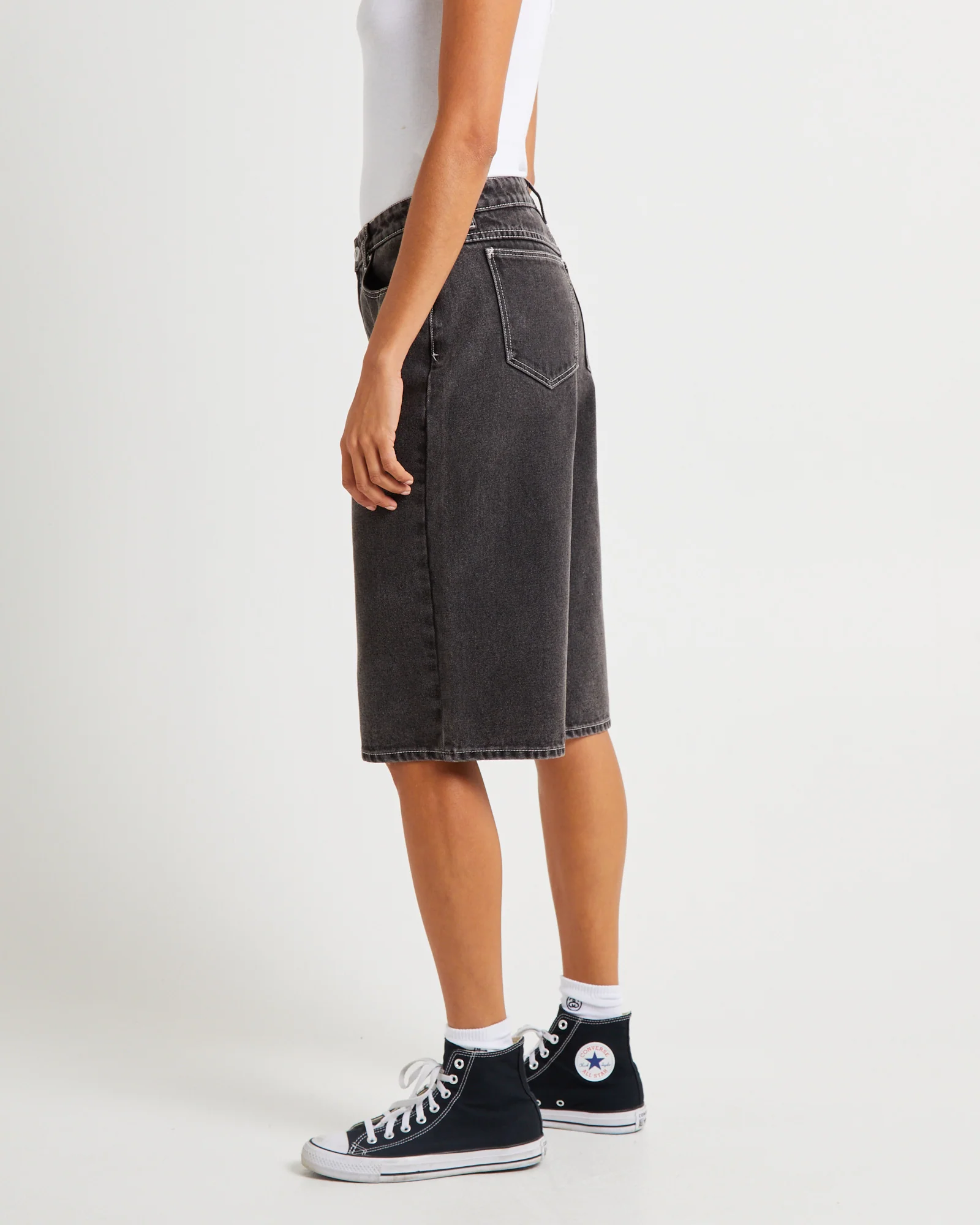 Long Denim Jorts Edda - Image 4