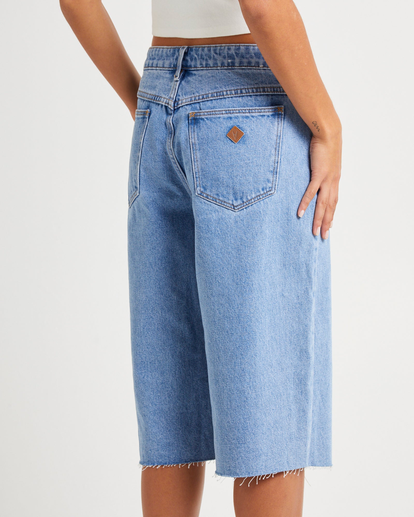 Long Denim Jorts Gigi - Image 5