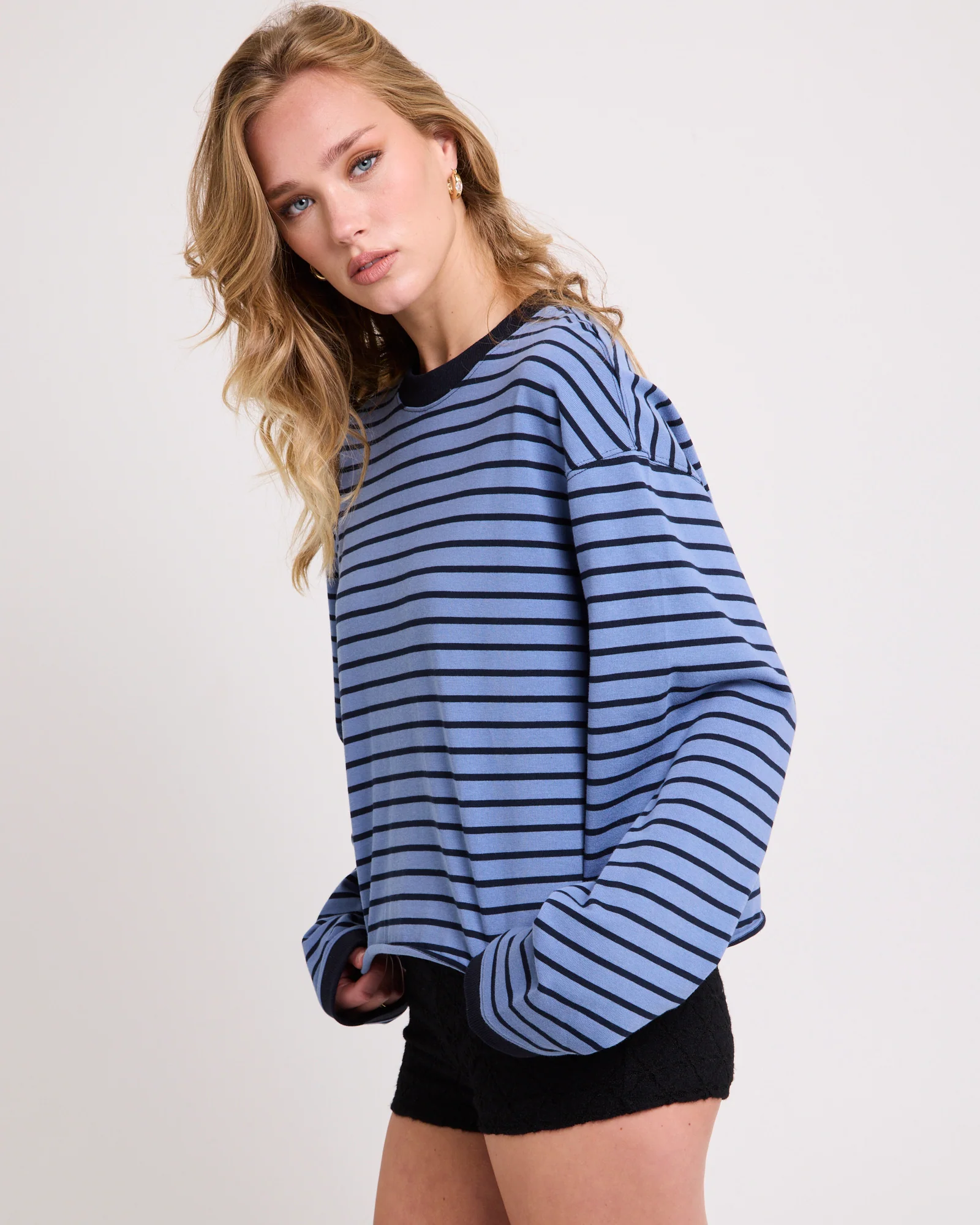 Long Sleeve Stripe Top - Image 4