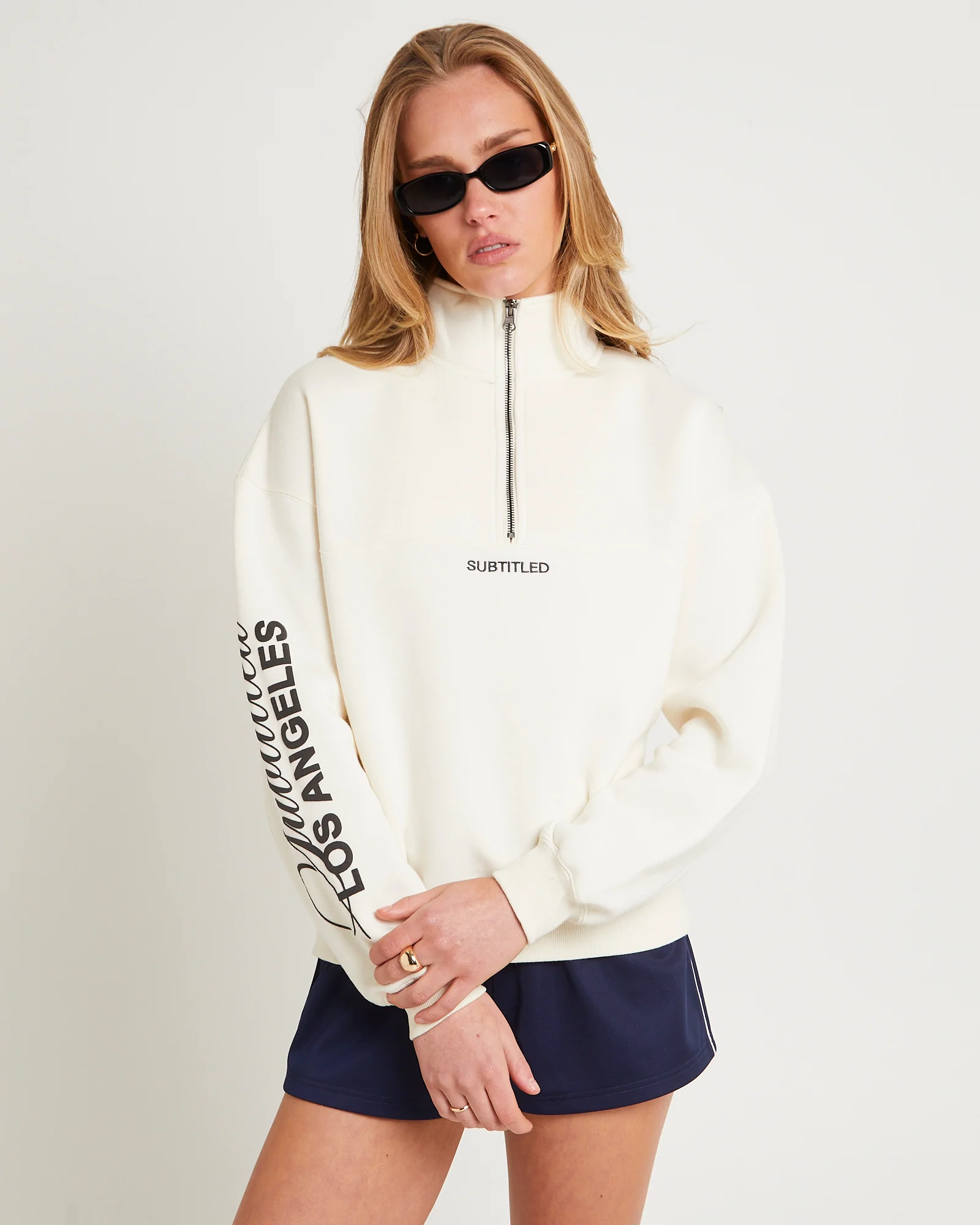 Los Angeles Quarter Zip Jumper - Image 3