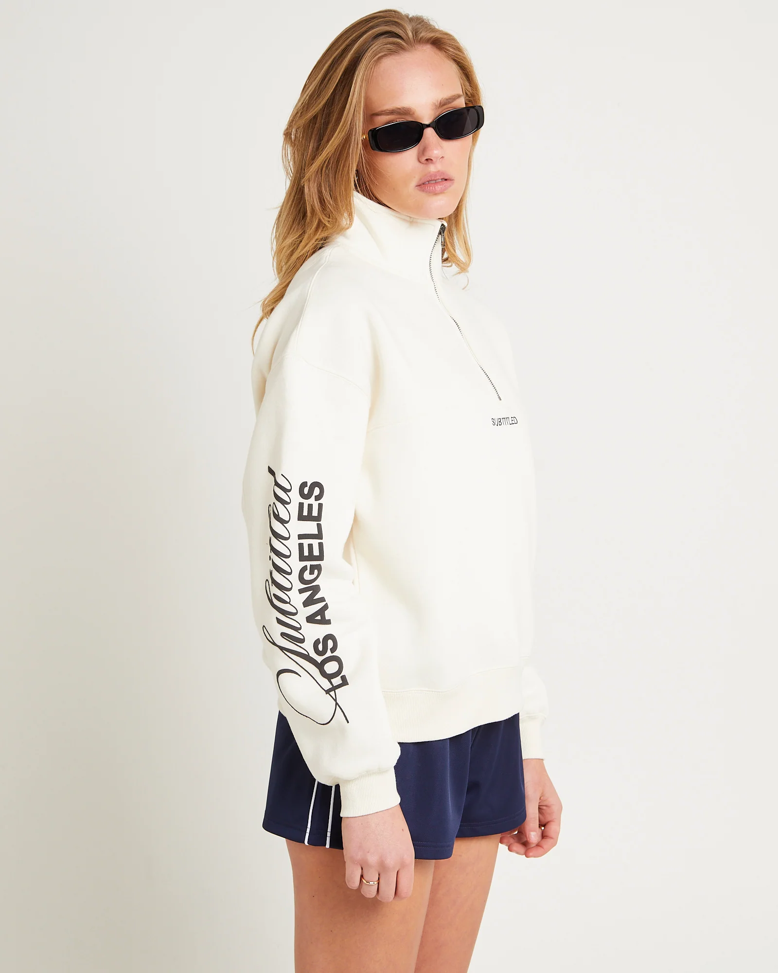 Los Angeles Quarter Zip Jumper - Image 4