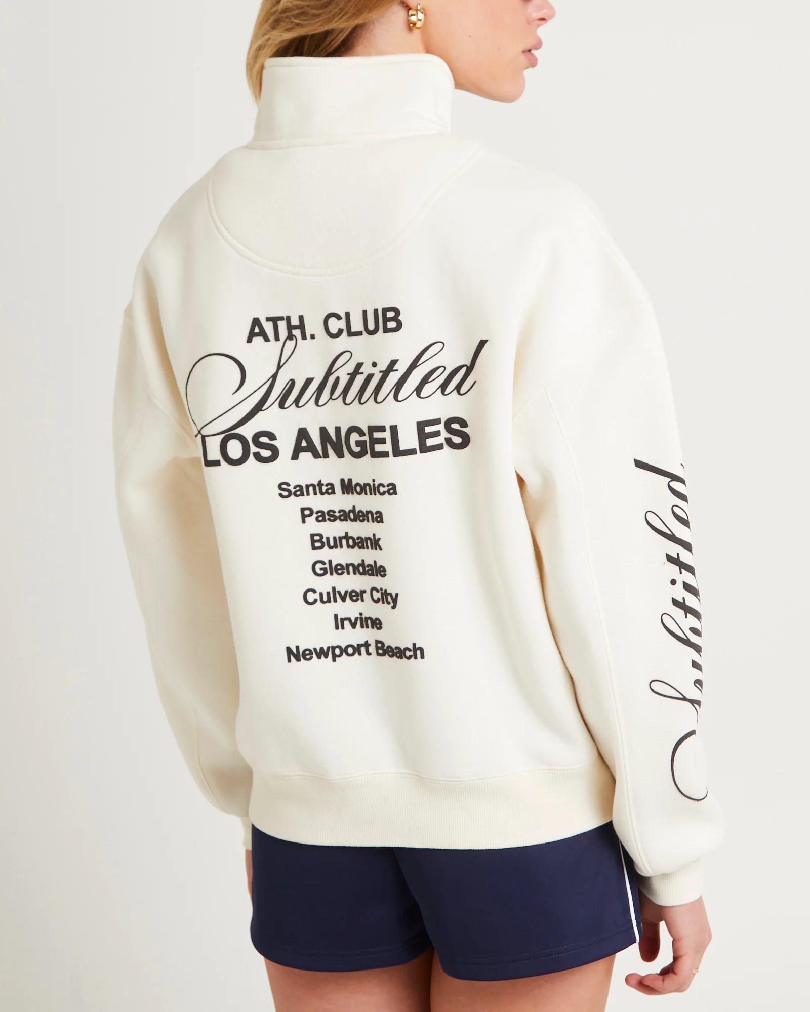 Los Angeles Quarter Zip Jumper - Image 5