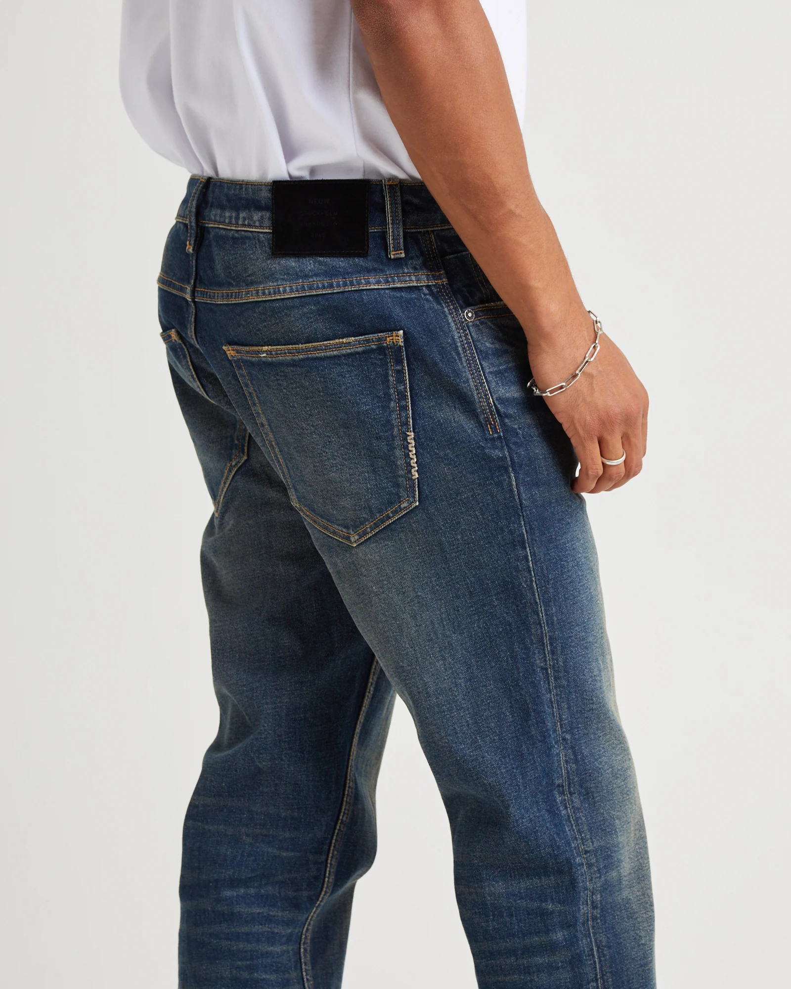 Lou Straight Denim Jeans Casablanca - Image 6