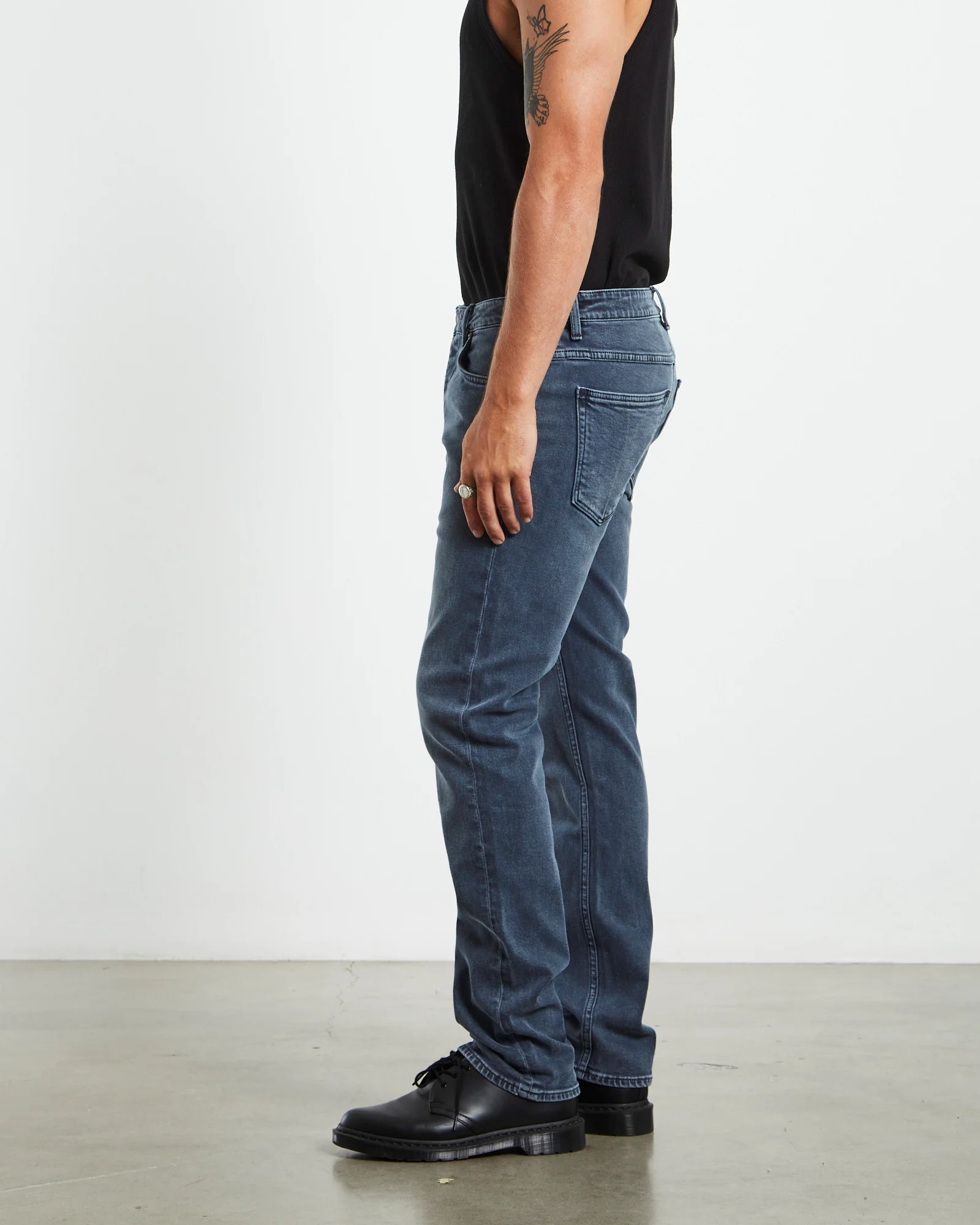 Lou Straight Denim Jeans Razor - Image 4