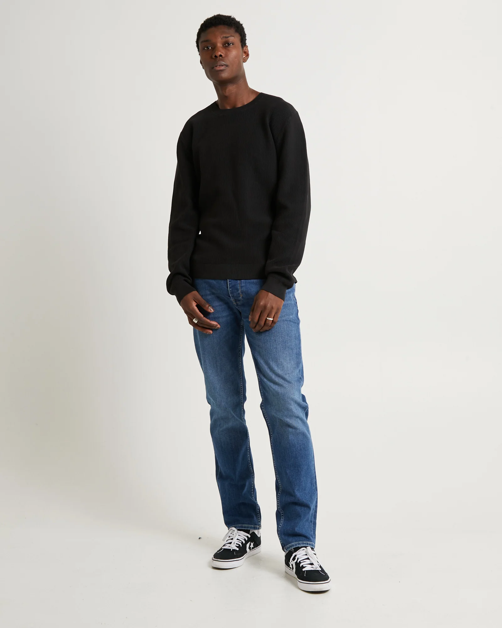 Lou Straight Denim Jeans Shiver - Image 2