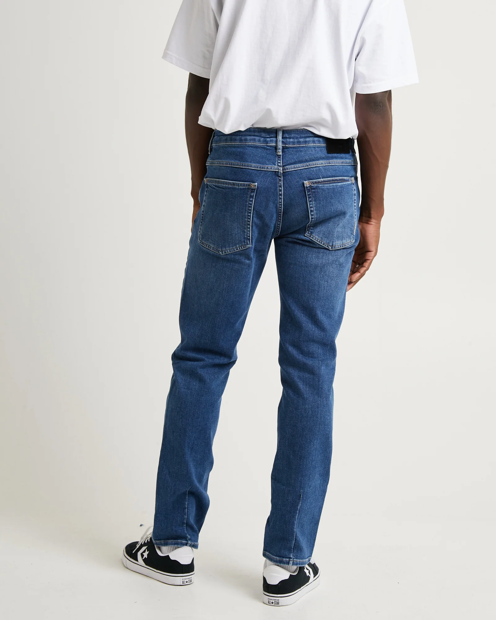 Lou Straight Denim Jeans Shiver - Image 3