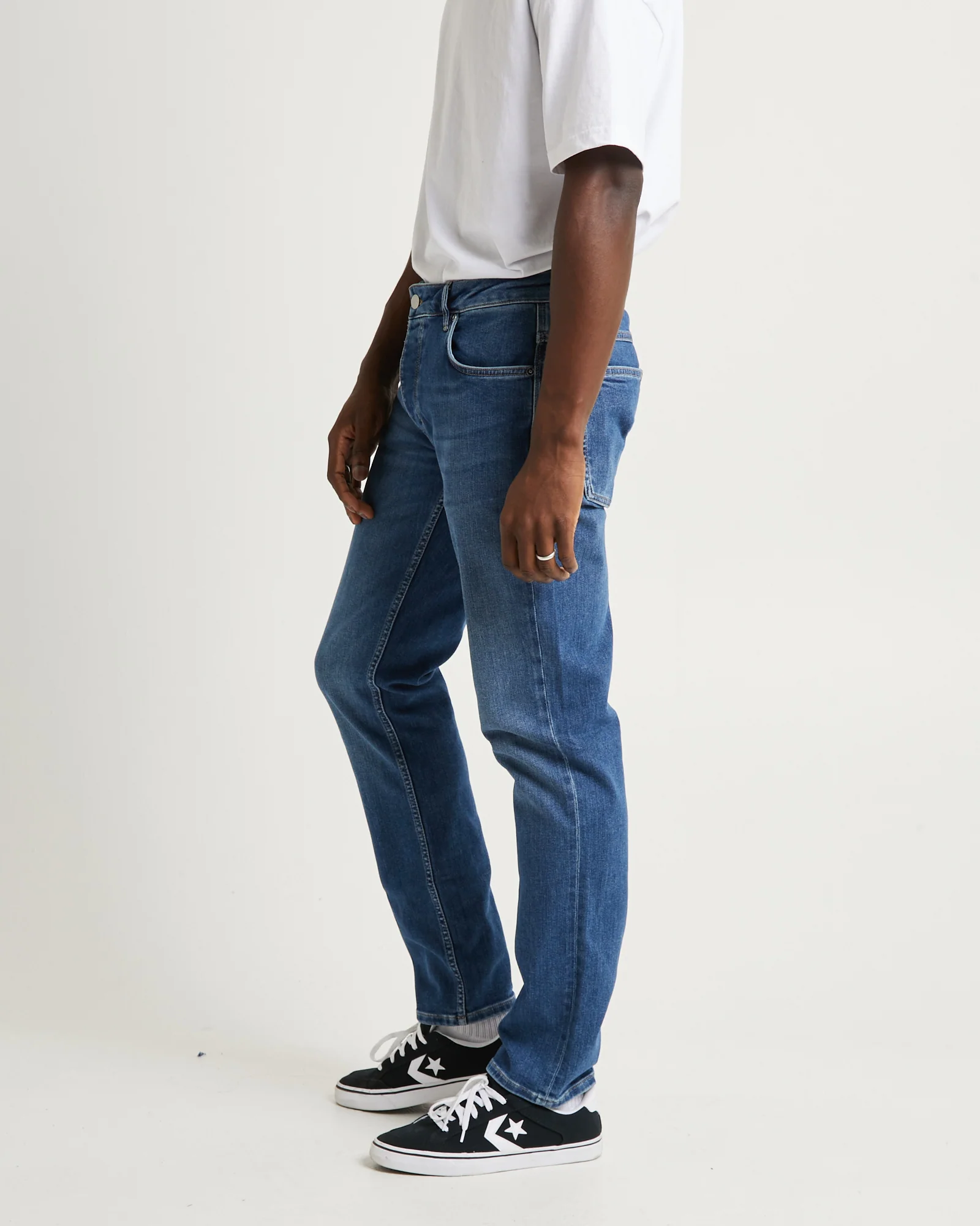 Lou Straight Denim Jeans Shiver - Image 5