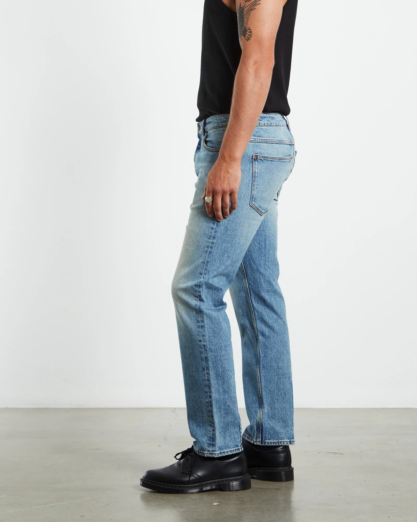 Lou Straight Denim Jeans Tone - Image 4