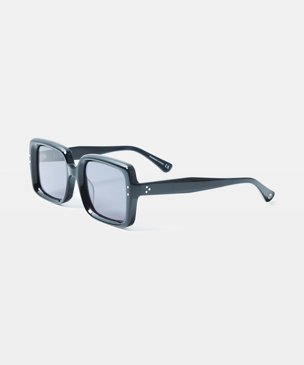 Lou Sunglasses Polished Black - Image 2
