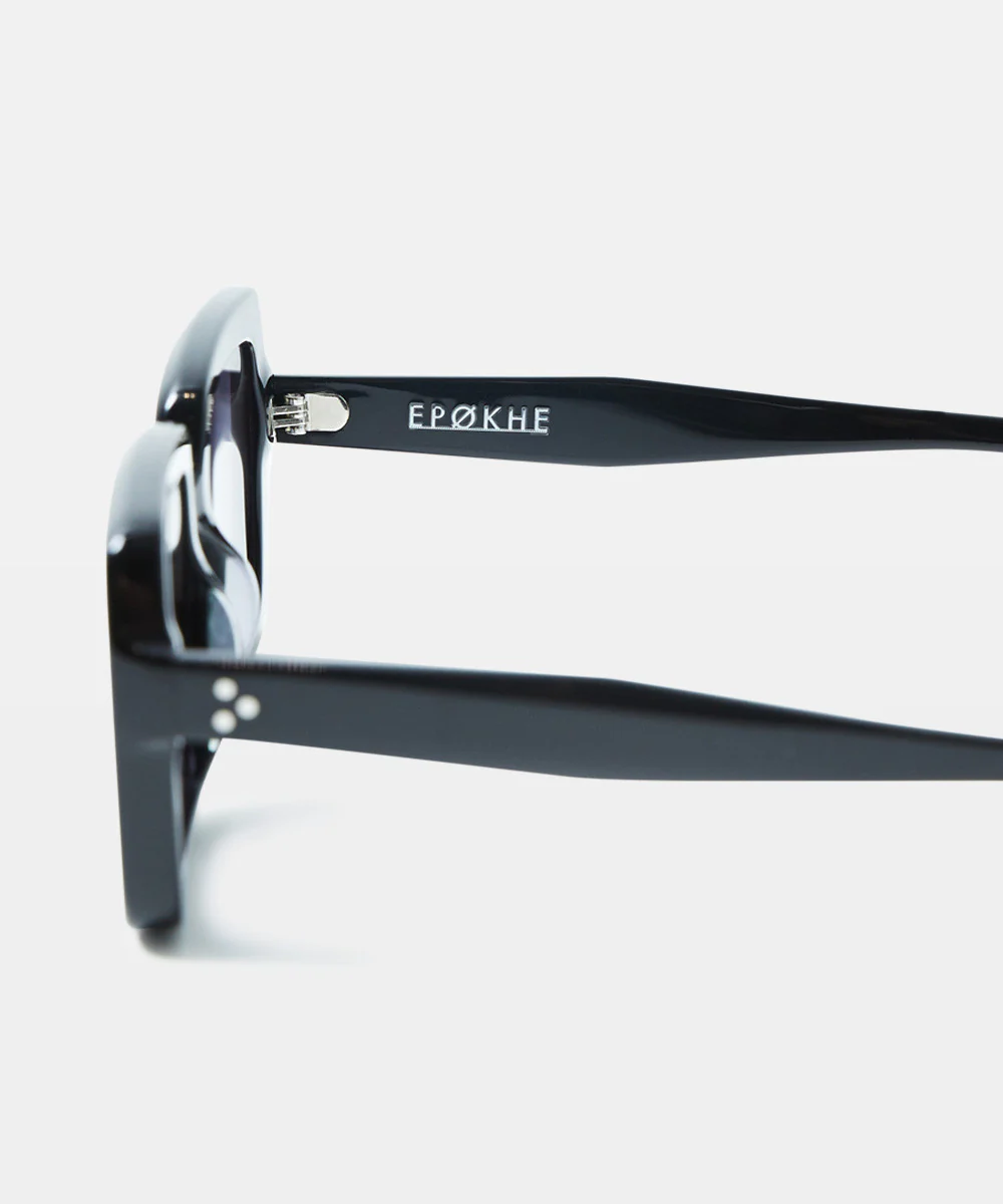 Lou Sunglasses Polished Black - Image 5