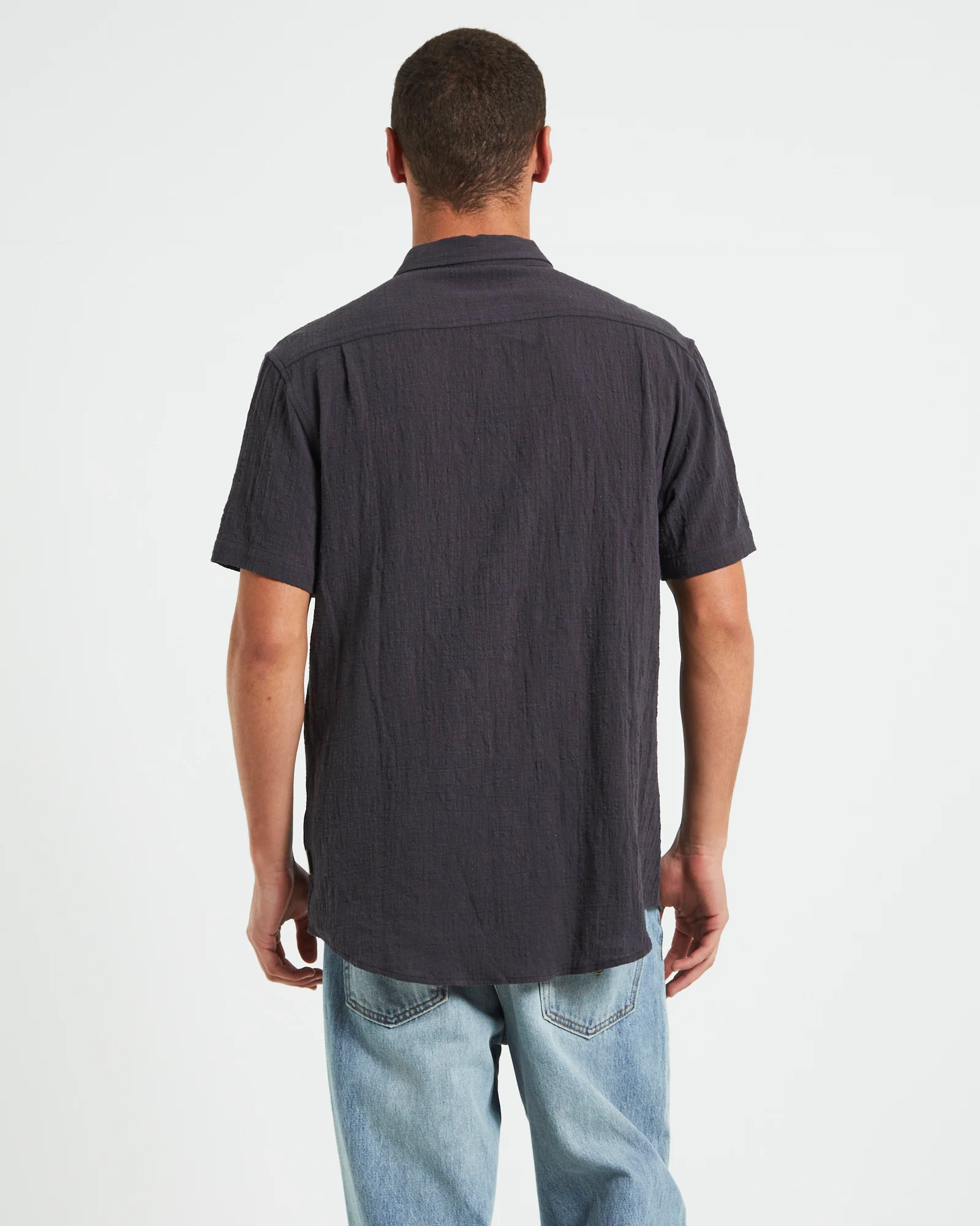 Louie Shirt in Black - Image 2