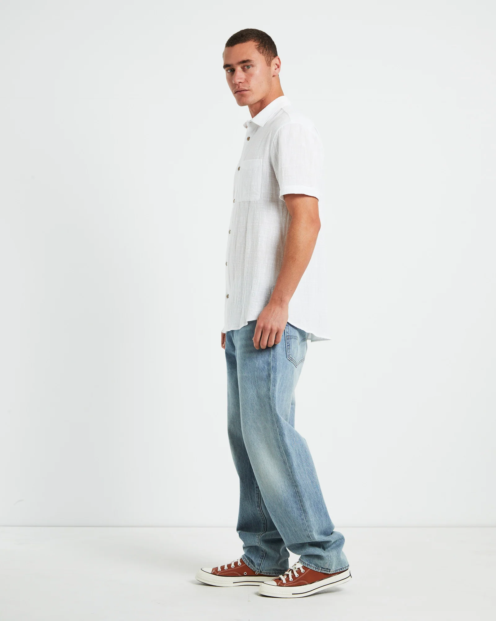 Louie Shirt Off - Image 4