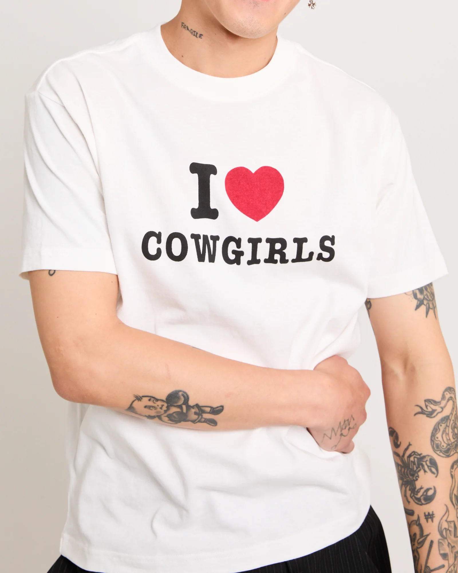 Love Life Shrunken T- Shirt - Image 6