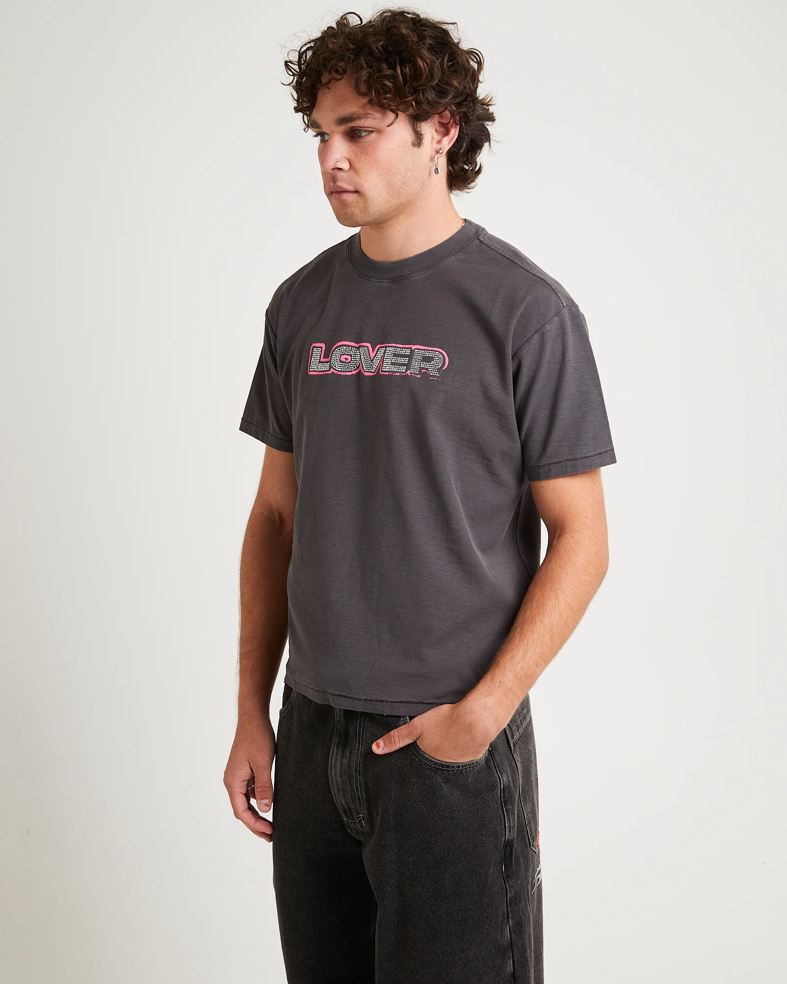 Lover Shrunken T-Shirt - Image 5