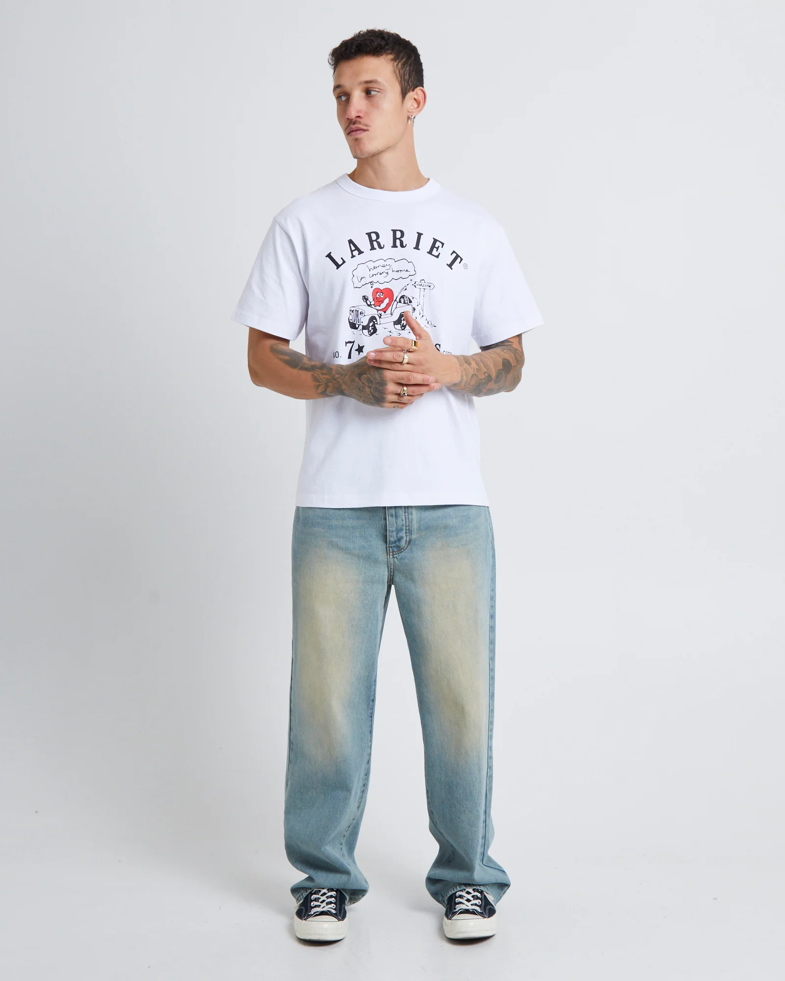 Lovers Corp T-Shirt White - Image 3