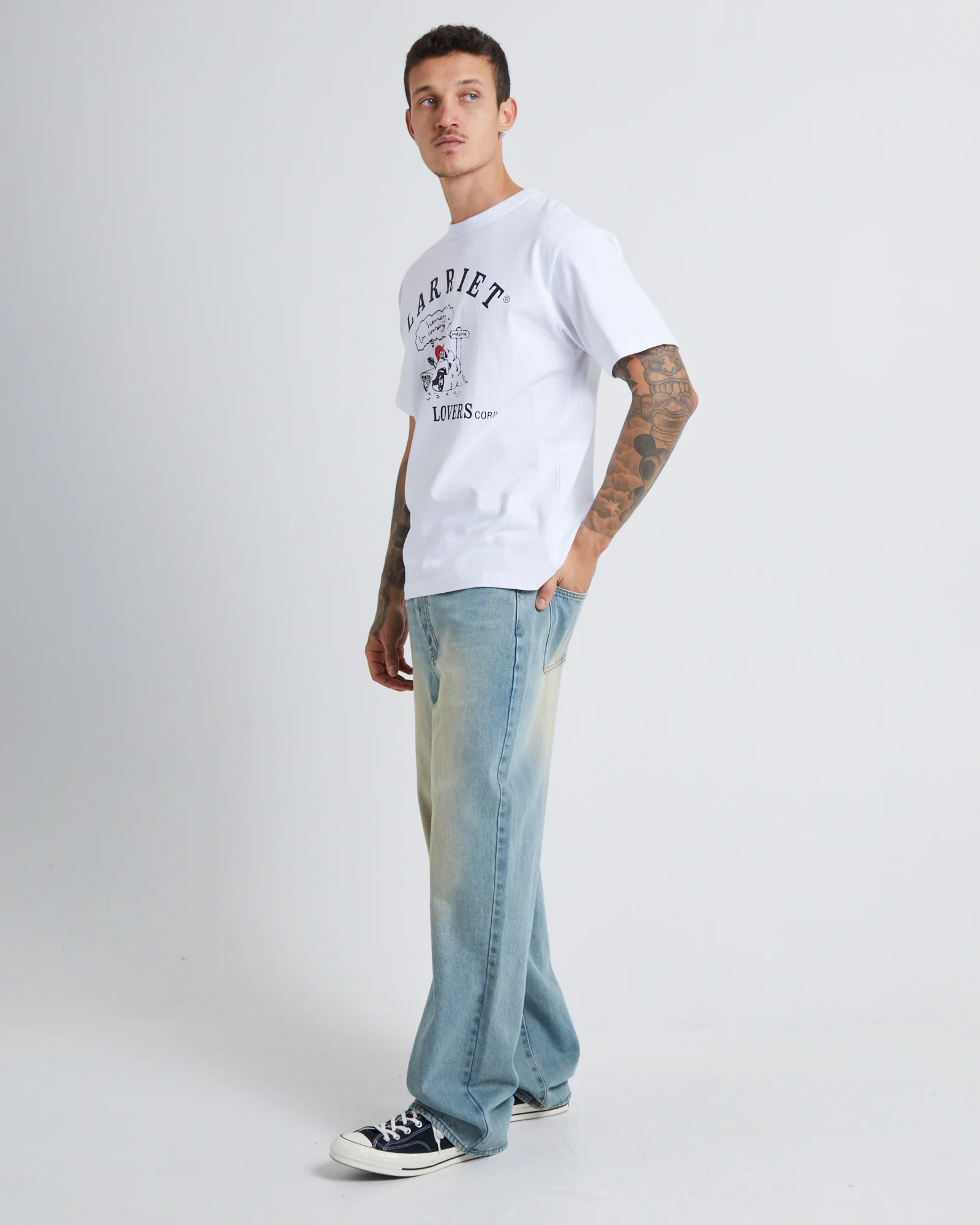 Lovers Corp T-Shirt White - Image 4