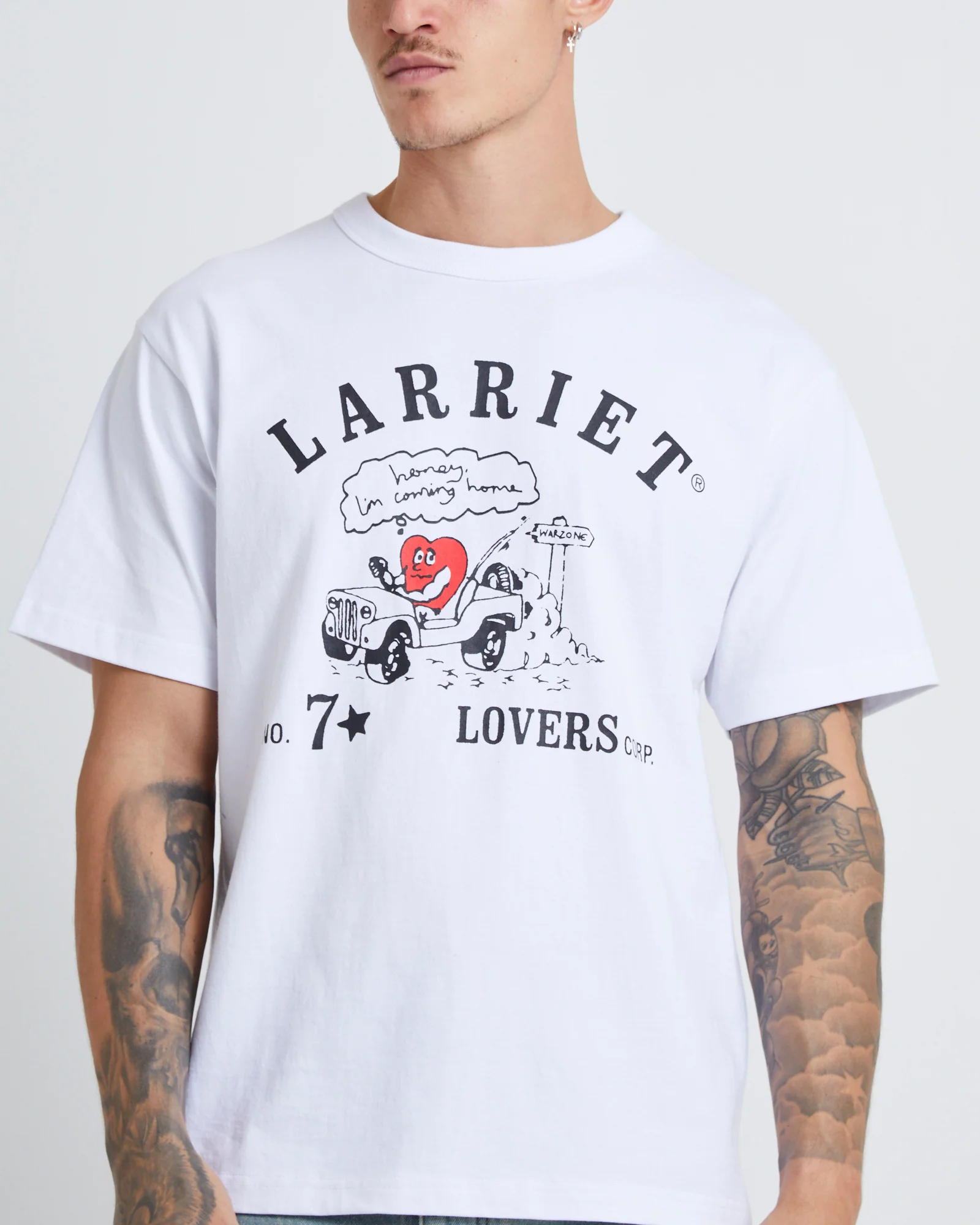 Lovers Corp T-Shirt White - Image 5