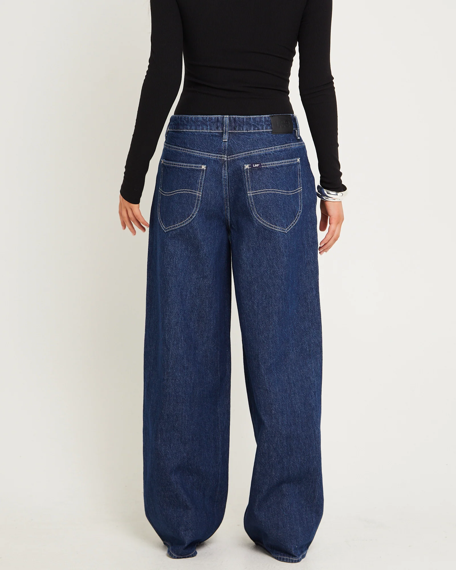 Low Slouch Relaxed Denim Jeans Indigo Exchange - Image 3