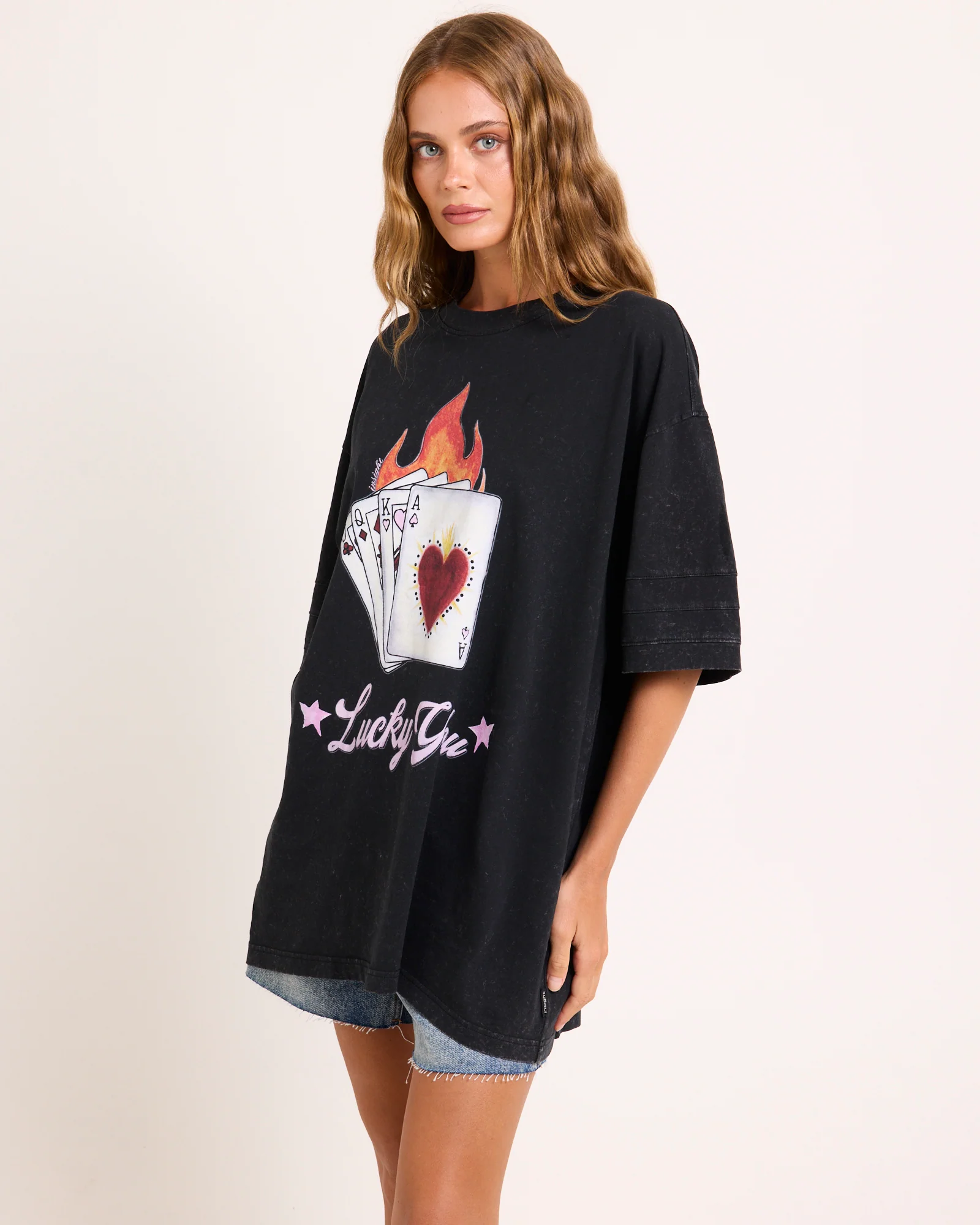 Lucky You Very Oversized T-Shirt - Image 3