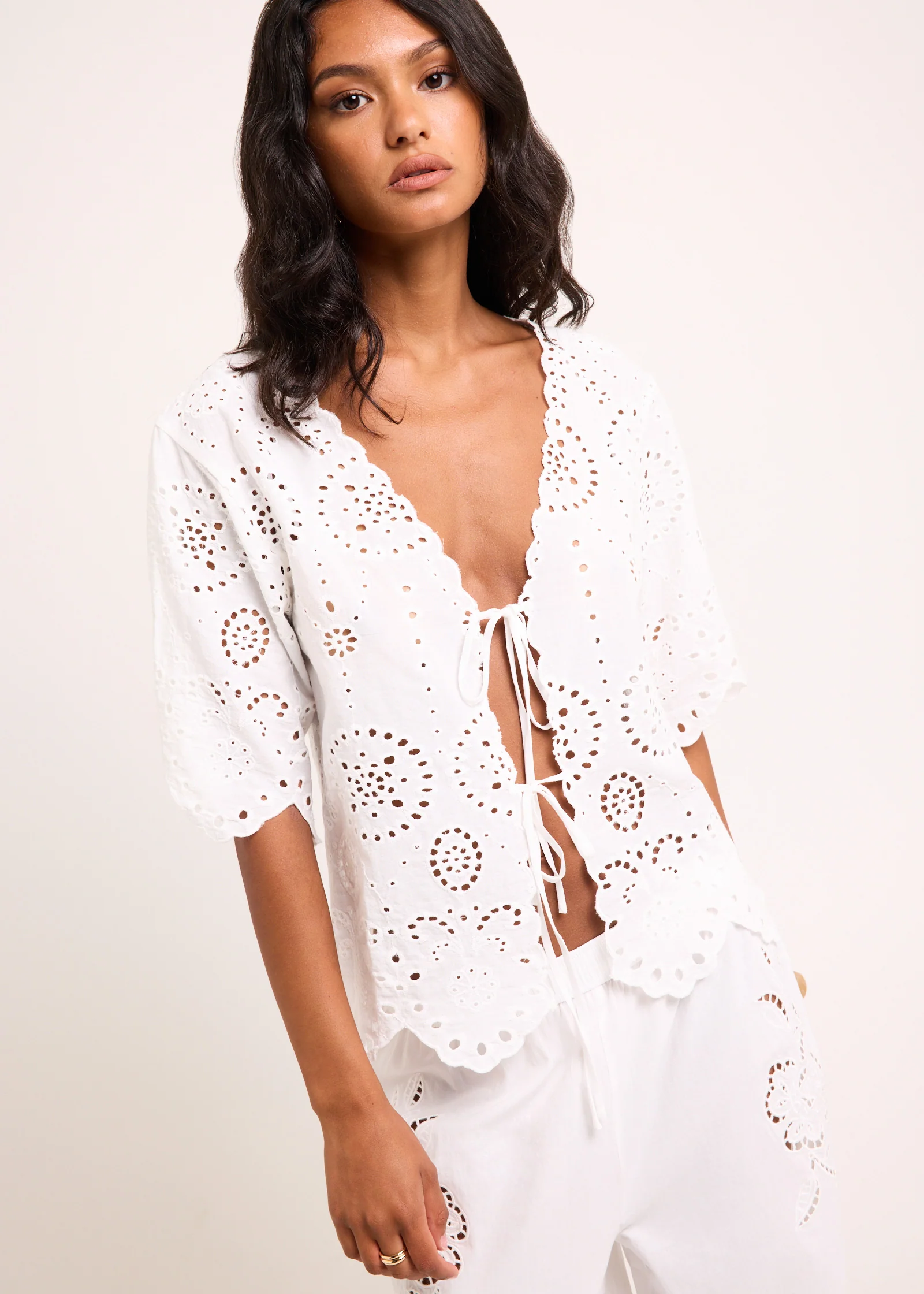 Lupe Embroidered Shirt - Image 5