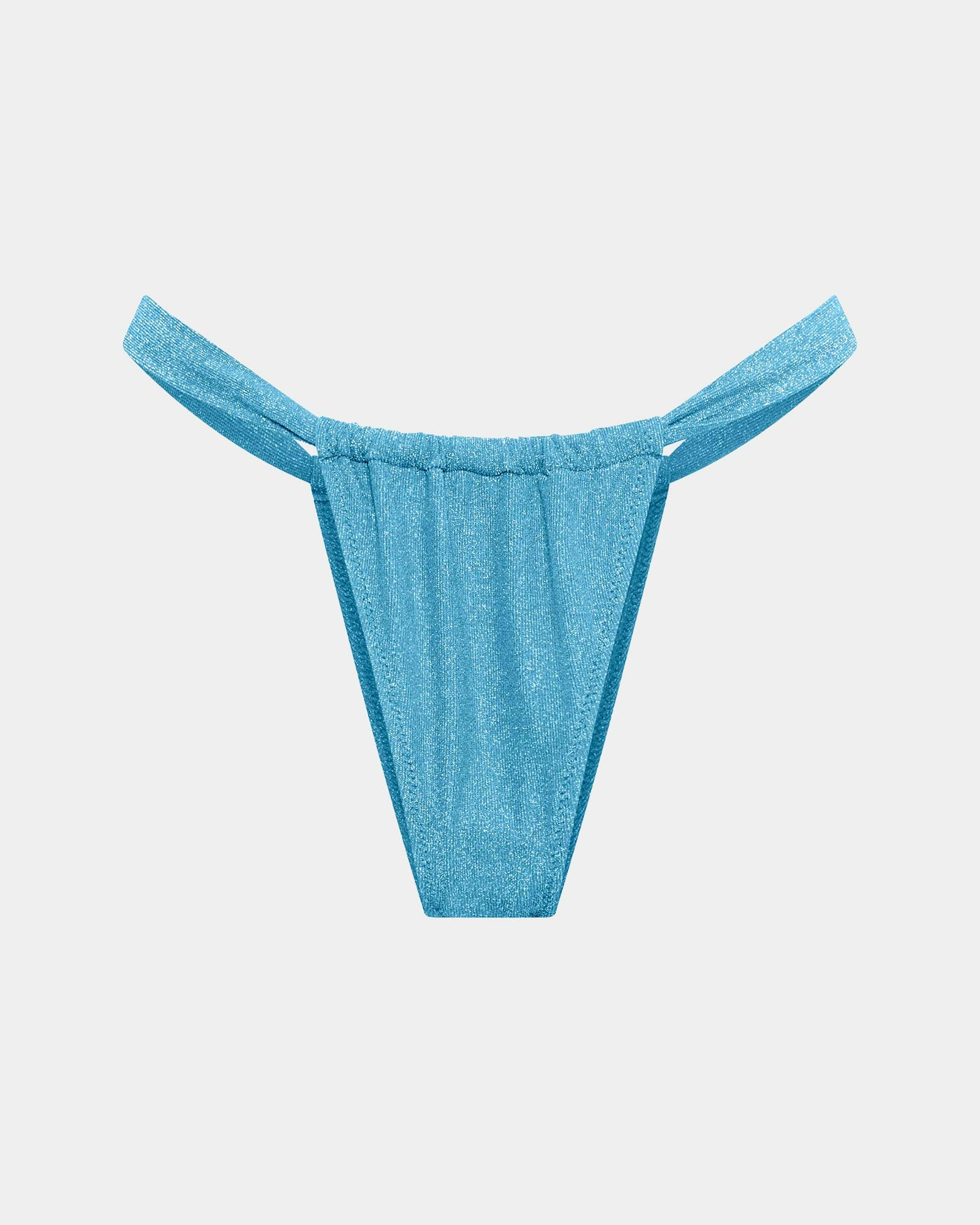 Lurex Gather Bikini Bottom - Image 4