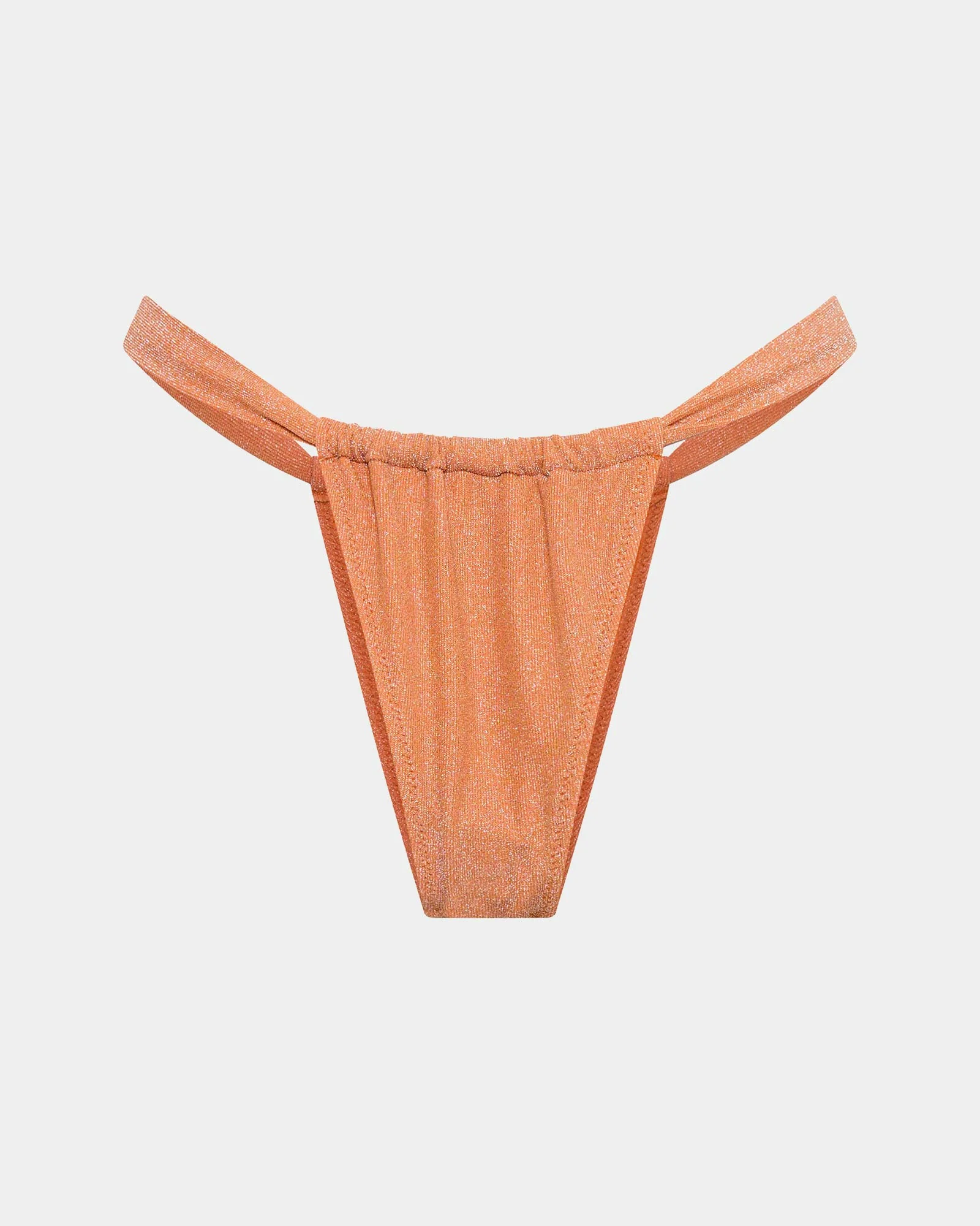 Lurex Gather Bikini Bottom - Image 4