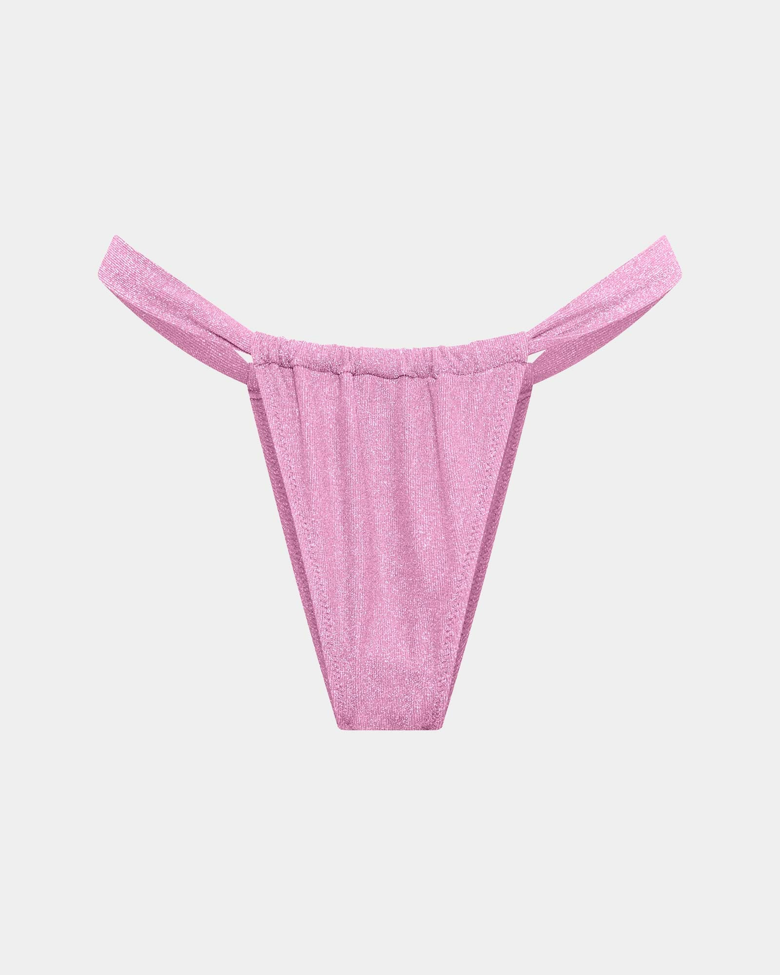 Lurex Gather Bikini Bottom - Image 4