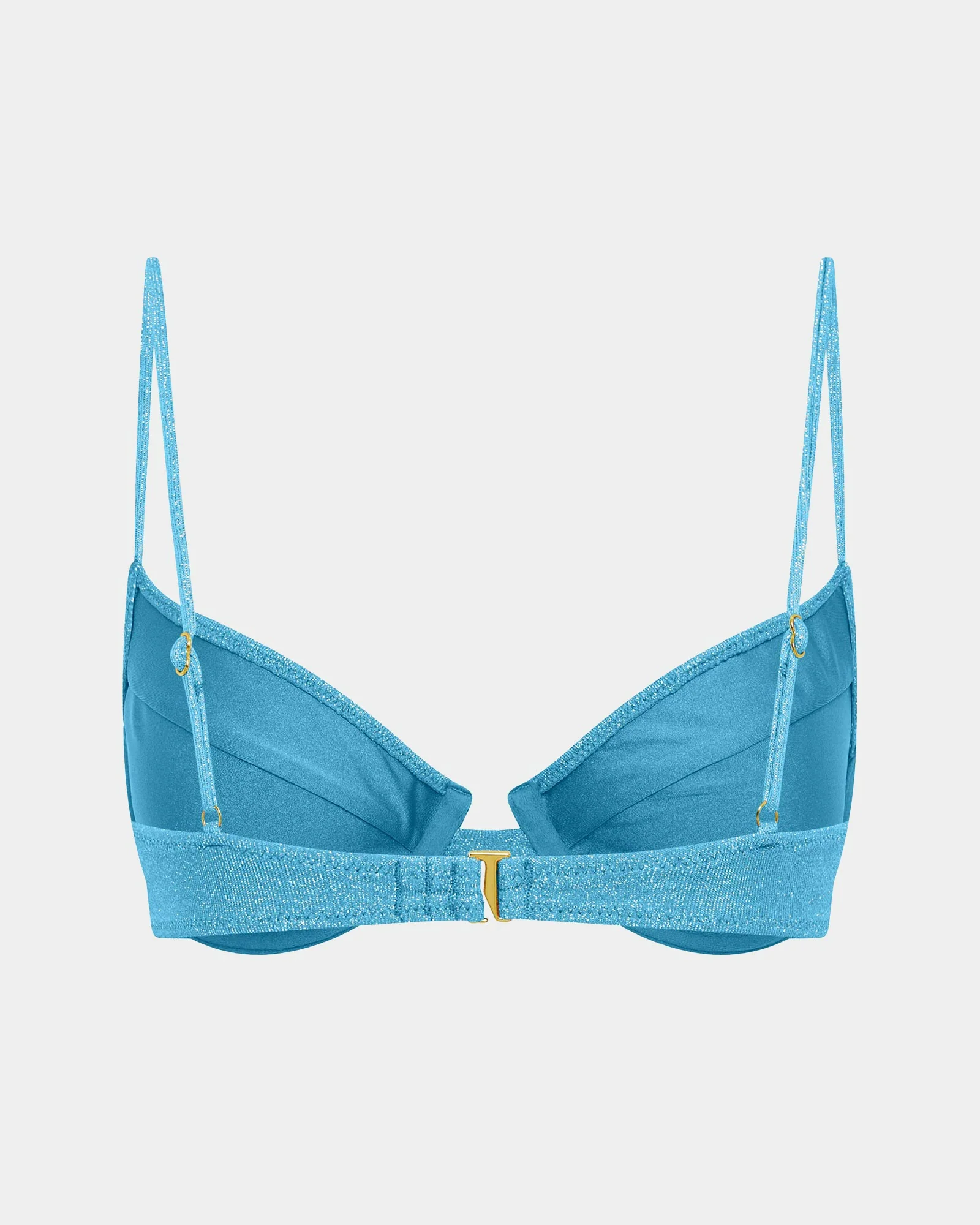 Lurex Underwire Bikini Top - Image 3