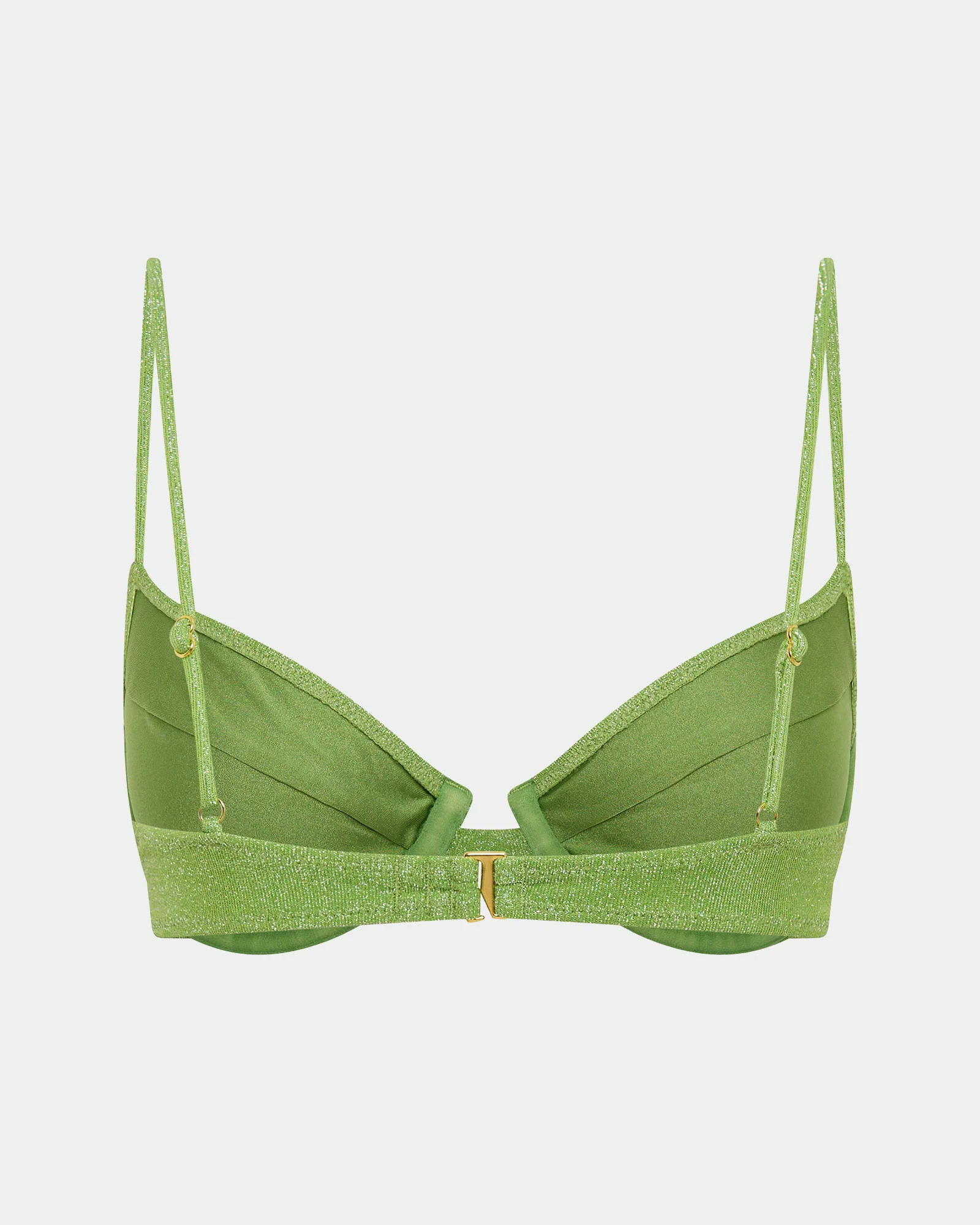 Lurex Underwire Bikini Top - Image 4