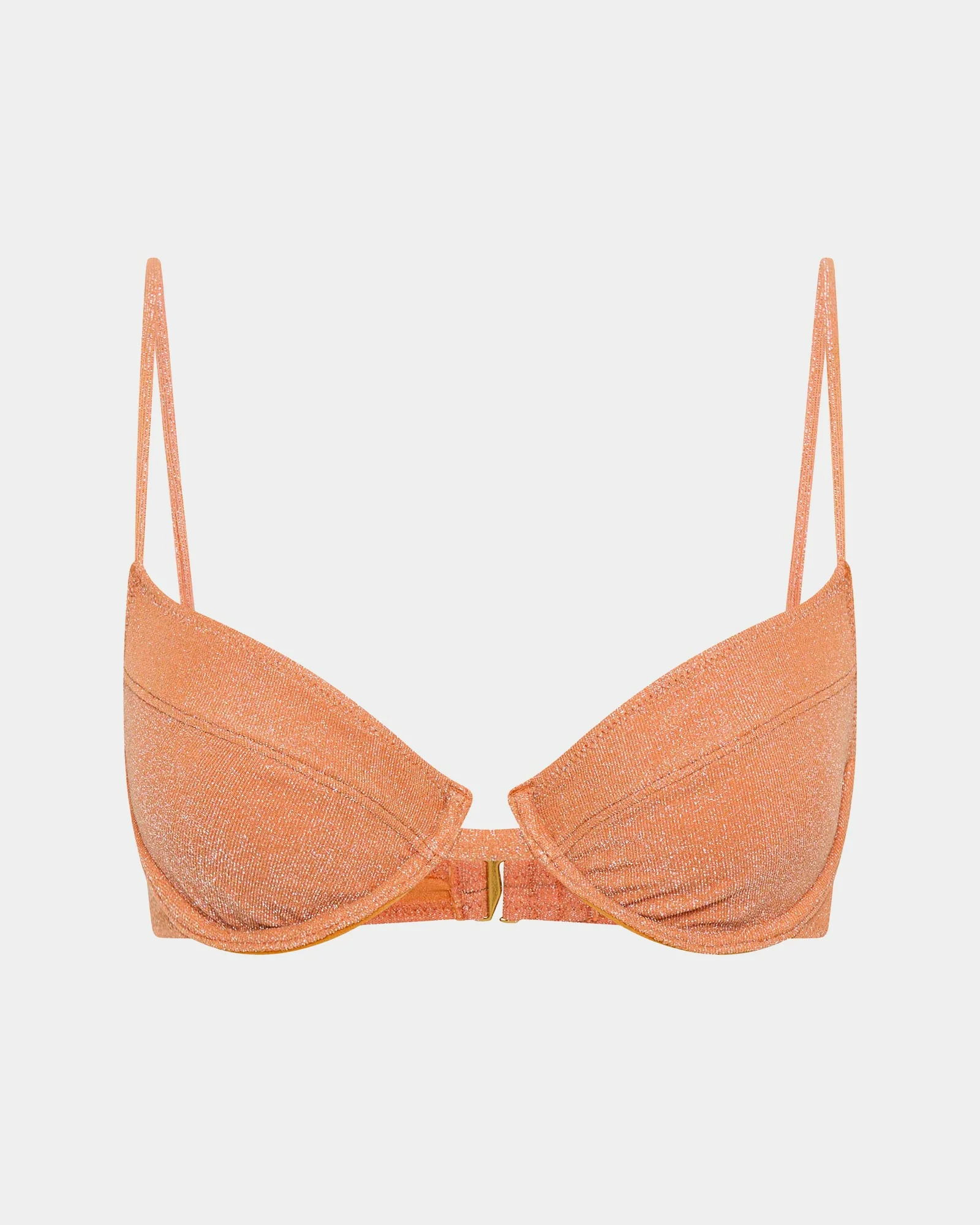 Lurex Underwire Bikini Top - Image 3