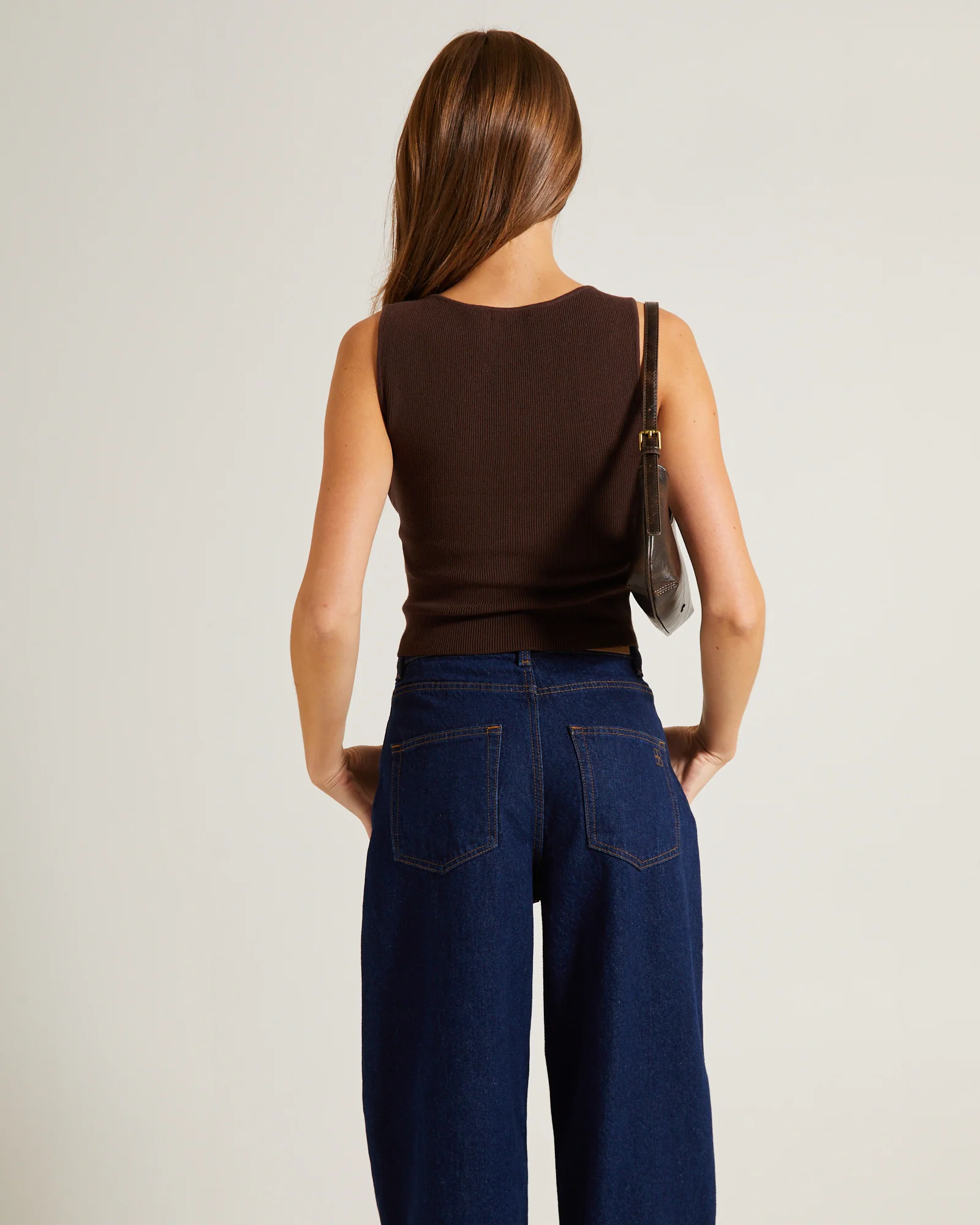 Luxe Knit Slim Fit Tank Top - Image 2