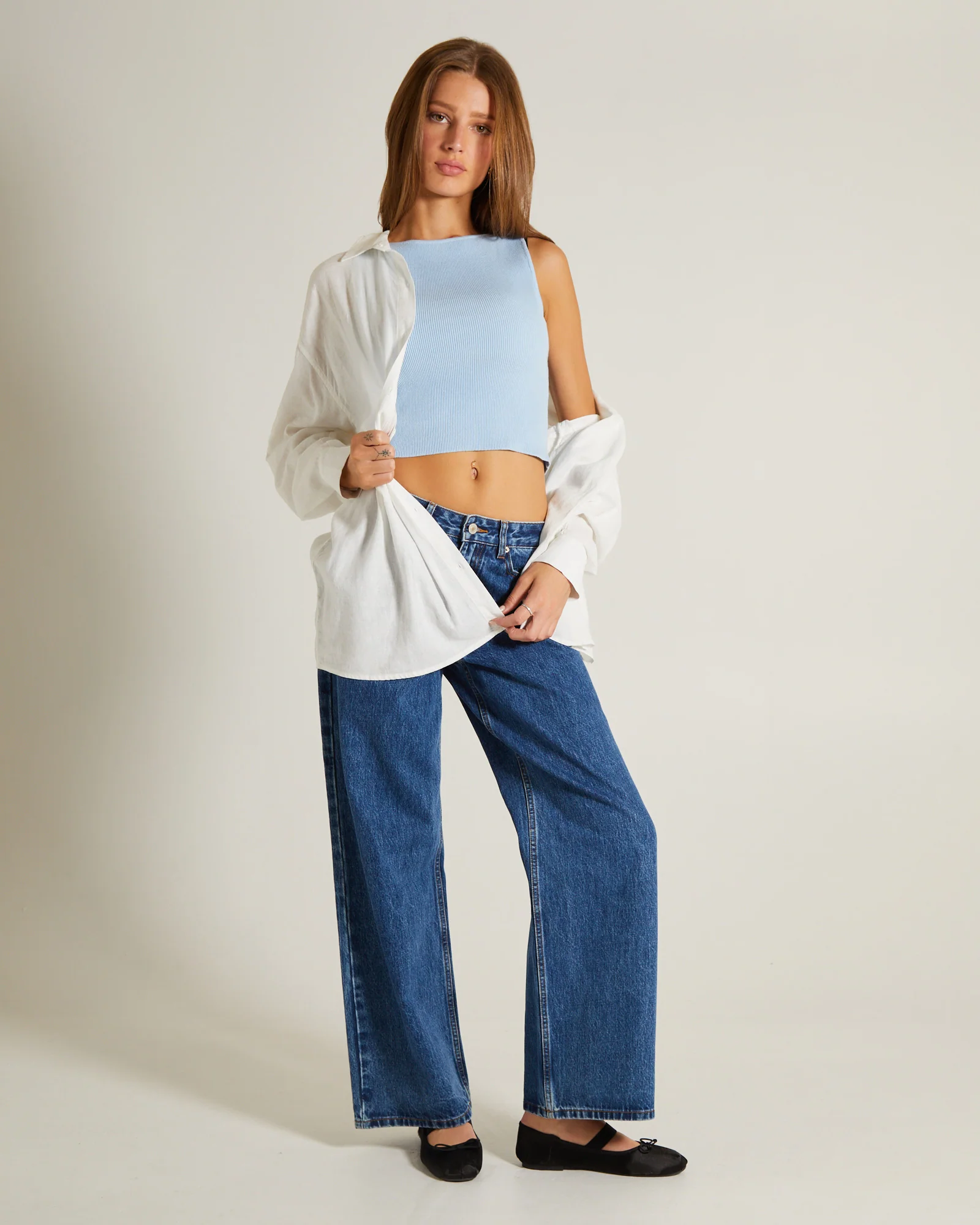 Luxe Knit Slim Fit Tank Top - Image 3