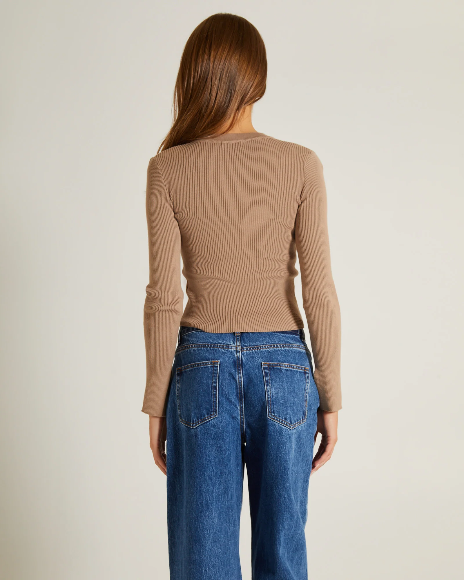Luxe Knitted Long Sleeve Top - Image 2