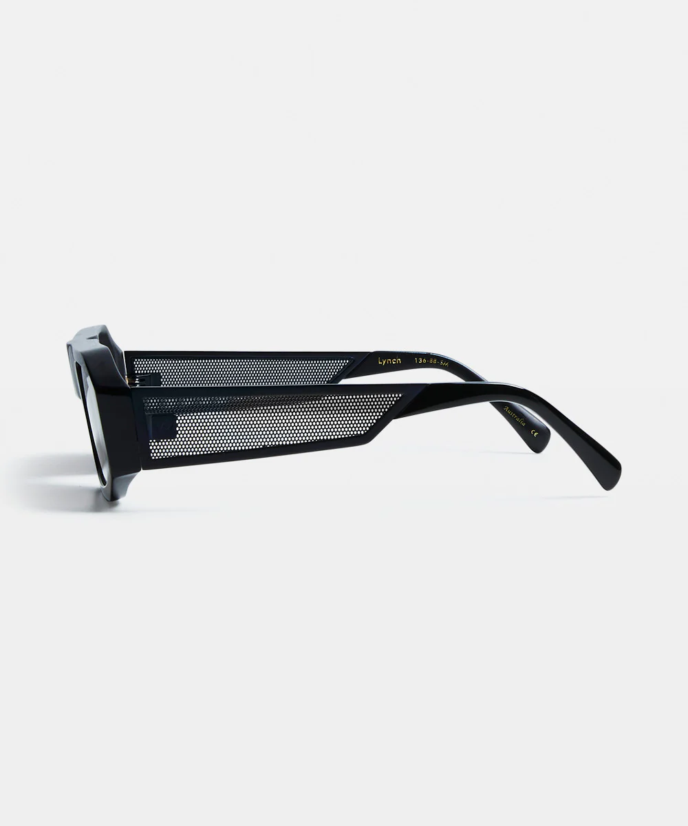 Lynch Sunglasses Black/Blue - Image 2