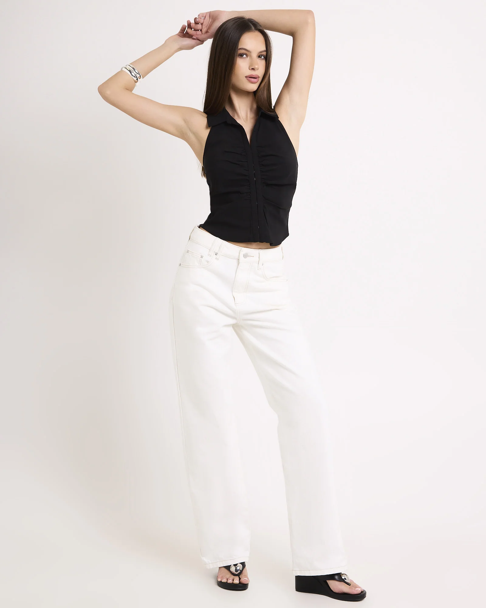 Maddy Ruched Shirt - Image 3