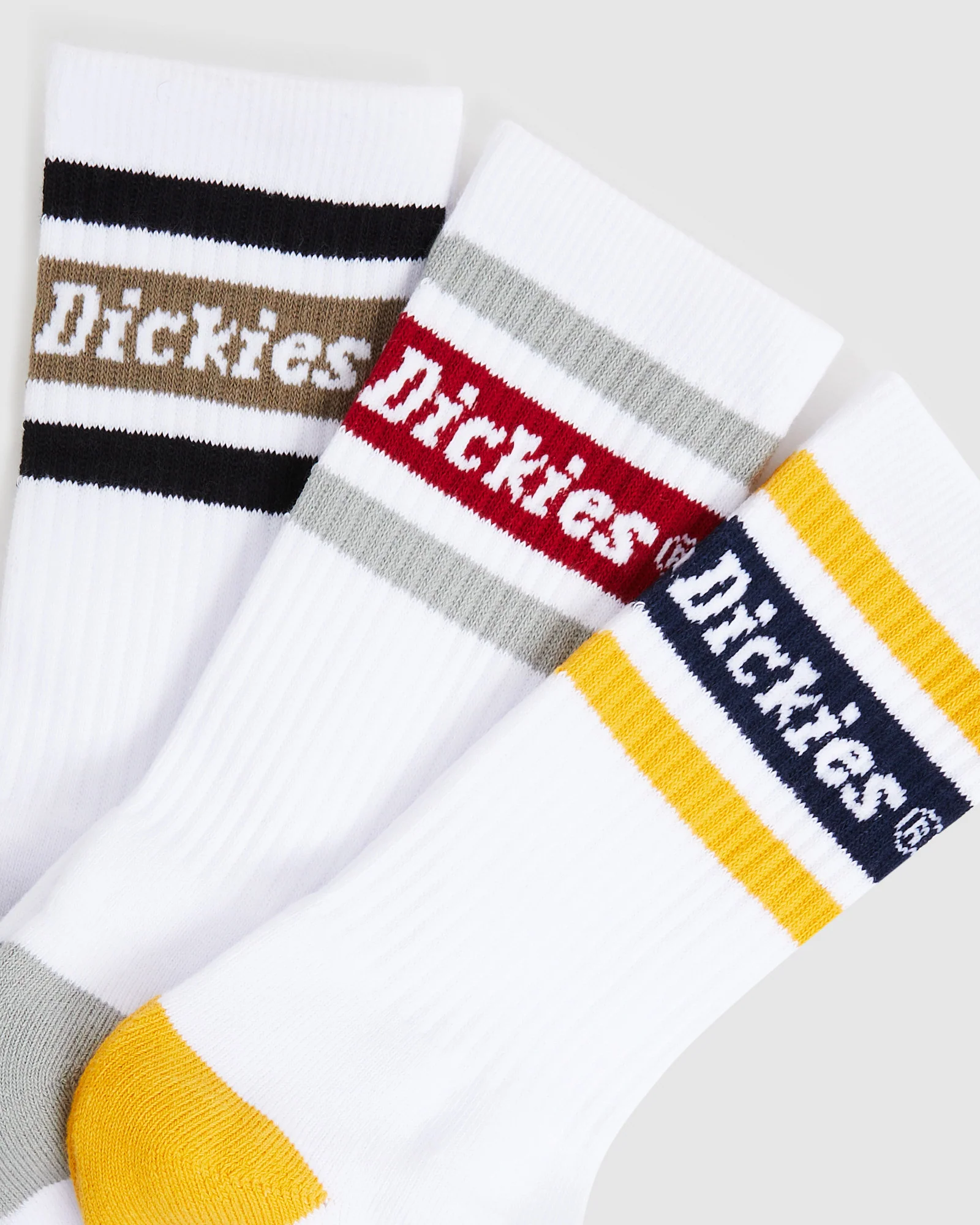 Madison Heights Crew Socks 3 Pack Multi - Image 2