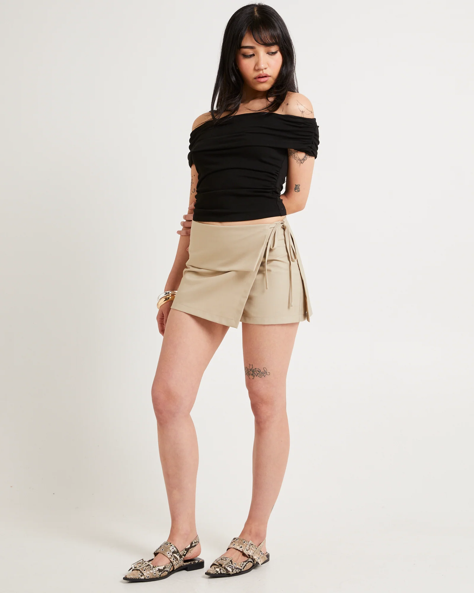 Maeve Tailored Wrap Skort - Image 4